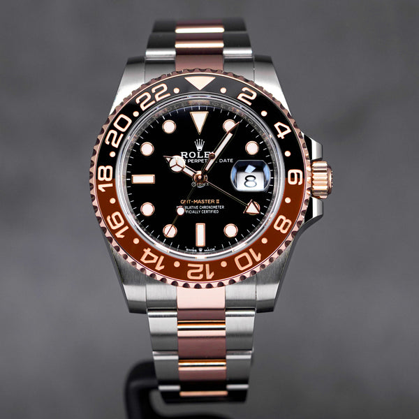 GMT MASTER-II TWOTONE ROSEGOLD ROOTBEER (2023)