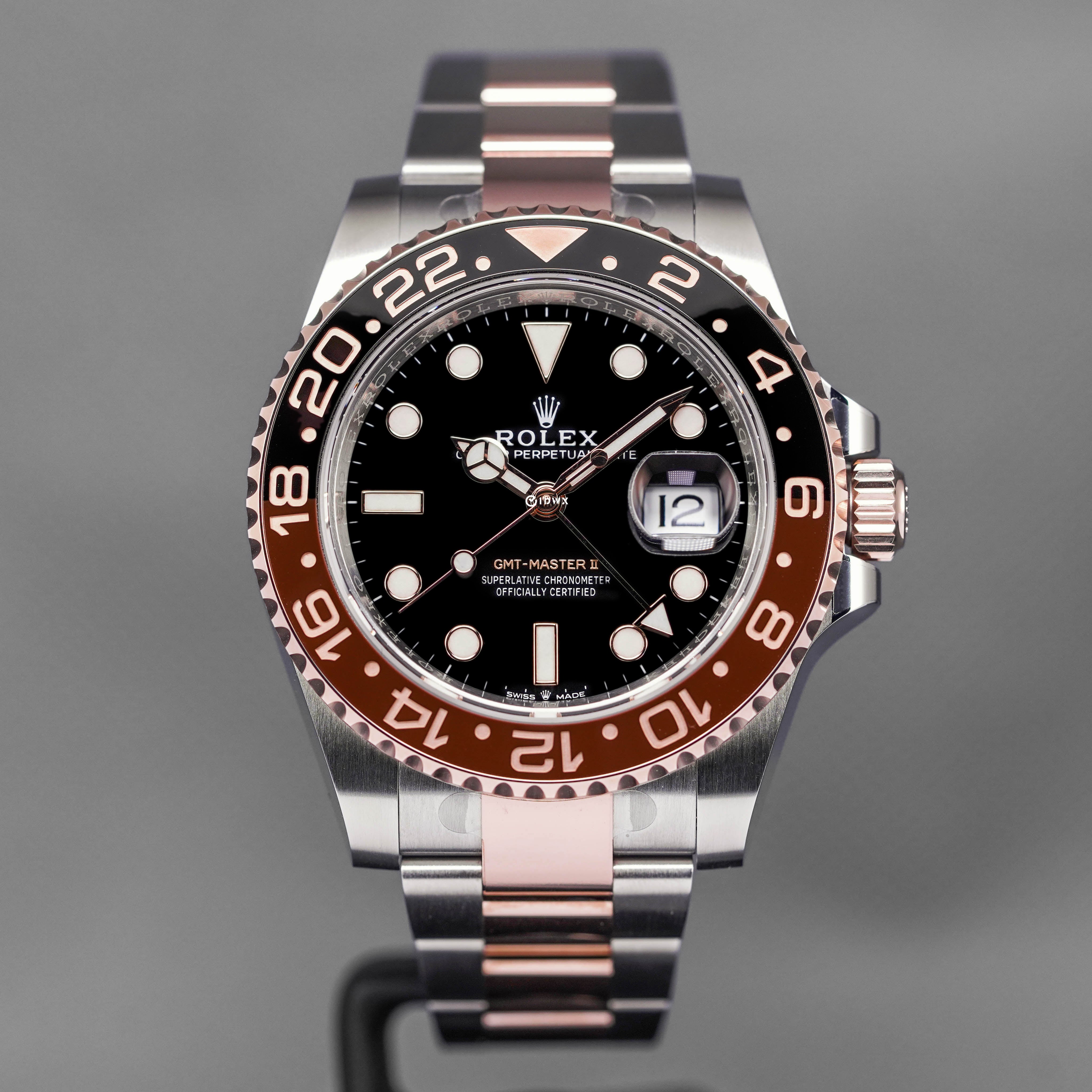 GMT MASTER-II TWOTONE ROSEGOLD ROOTBEER (2023)