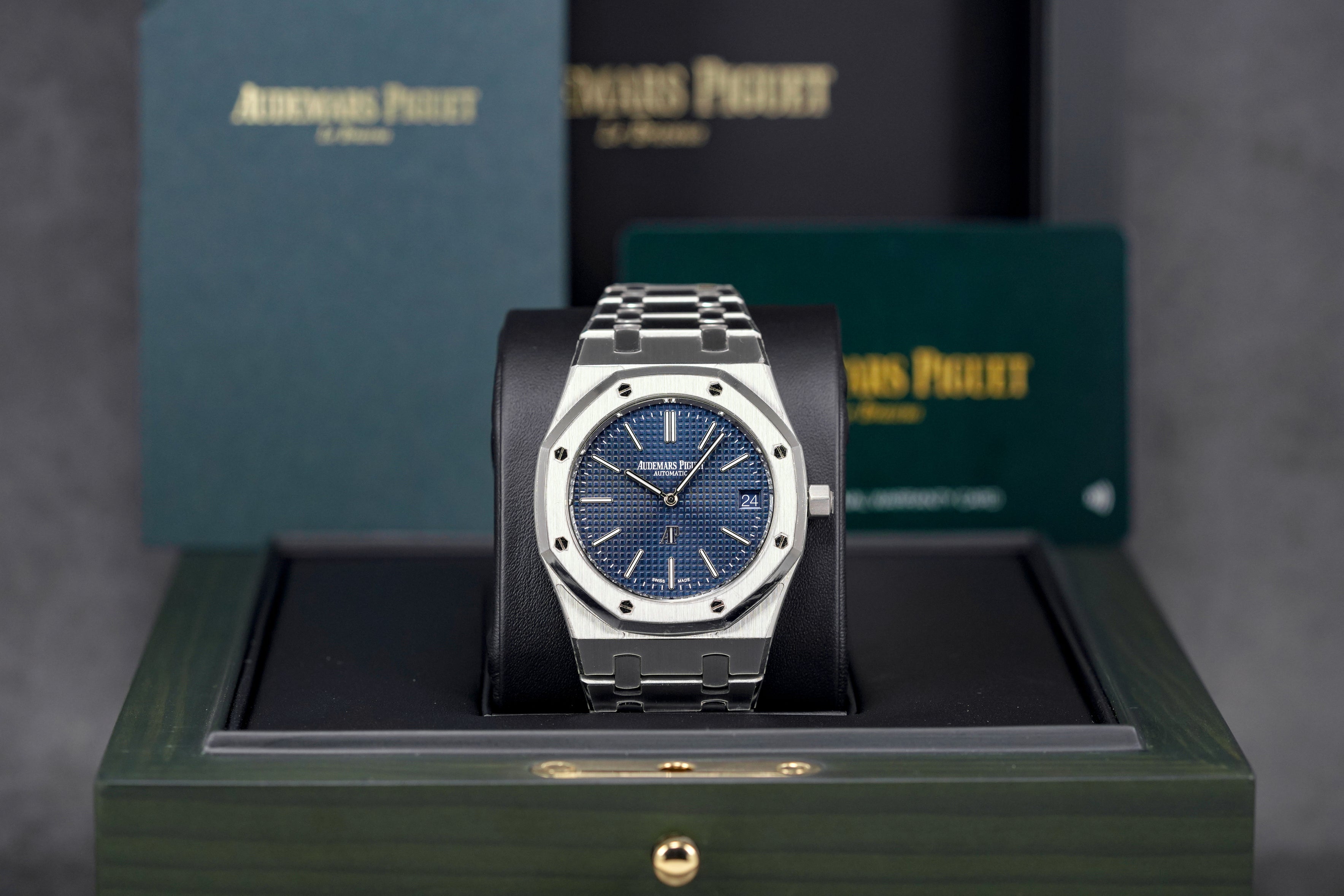 ROYAL OAK 39MM 16202 BLUE DIAL (2023)
