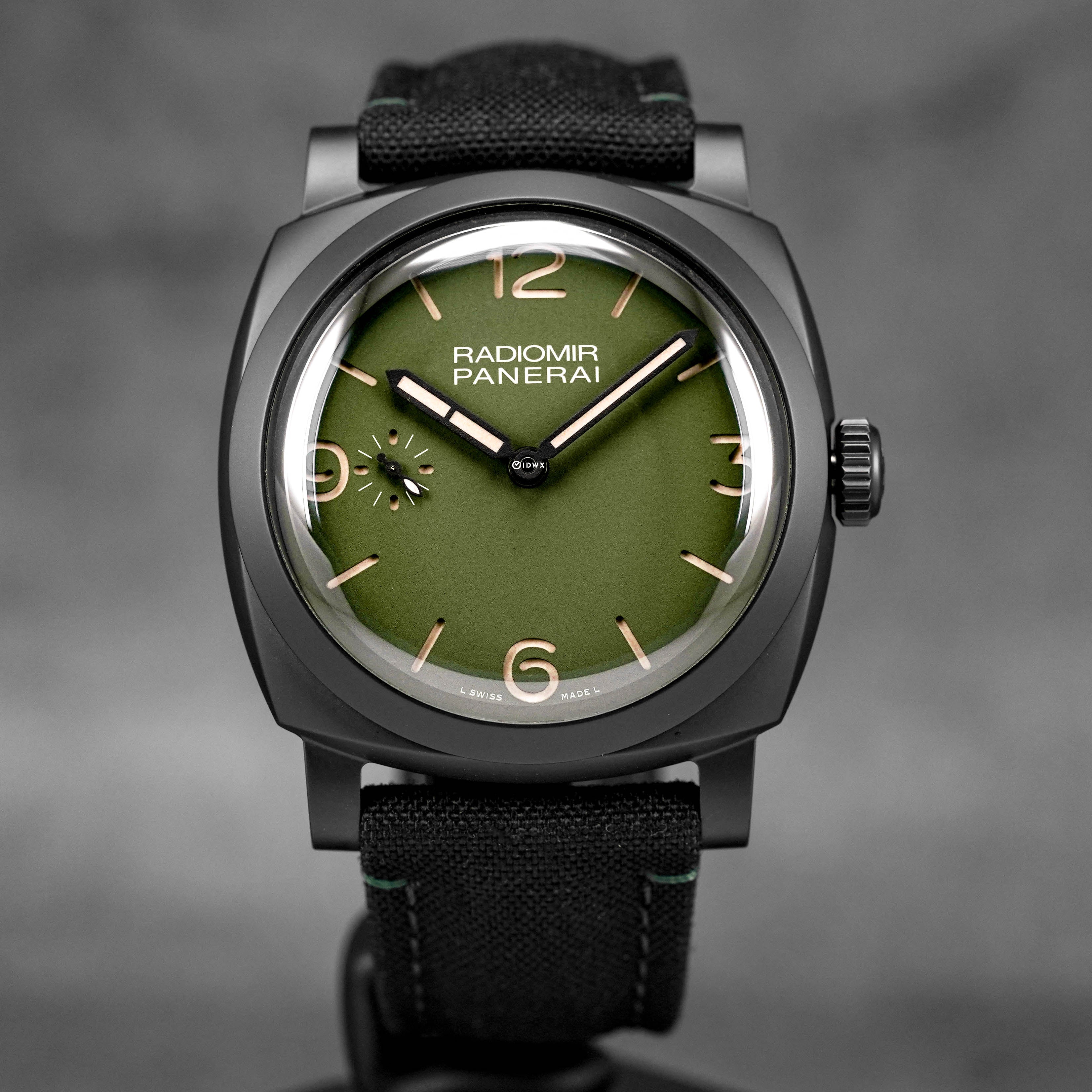 PANERAI RADIOMIR 1940 3 DAYS 48MM CERAMIC MILITARY GREEN PAM 997 2019 IDWX