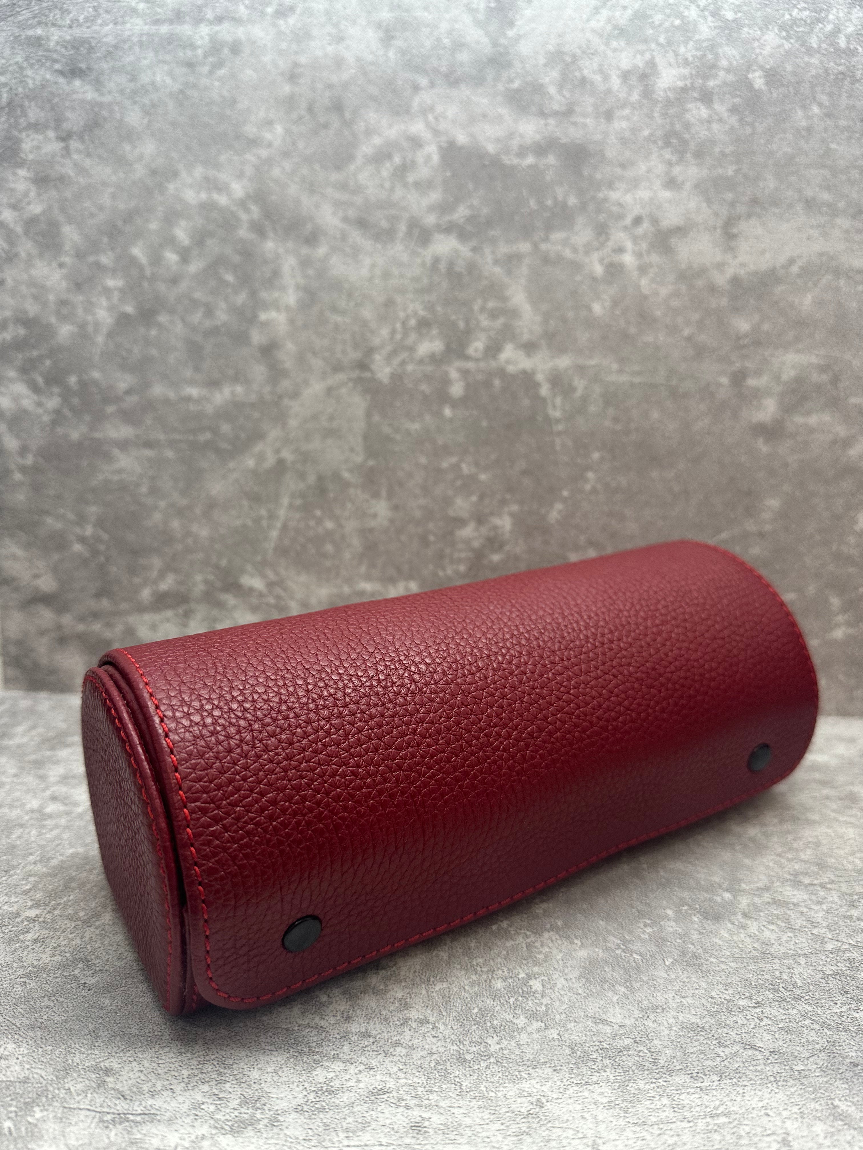 Togo Leather Case Red