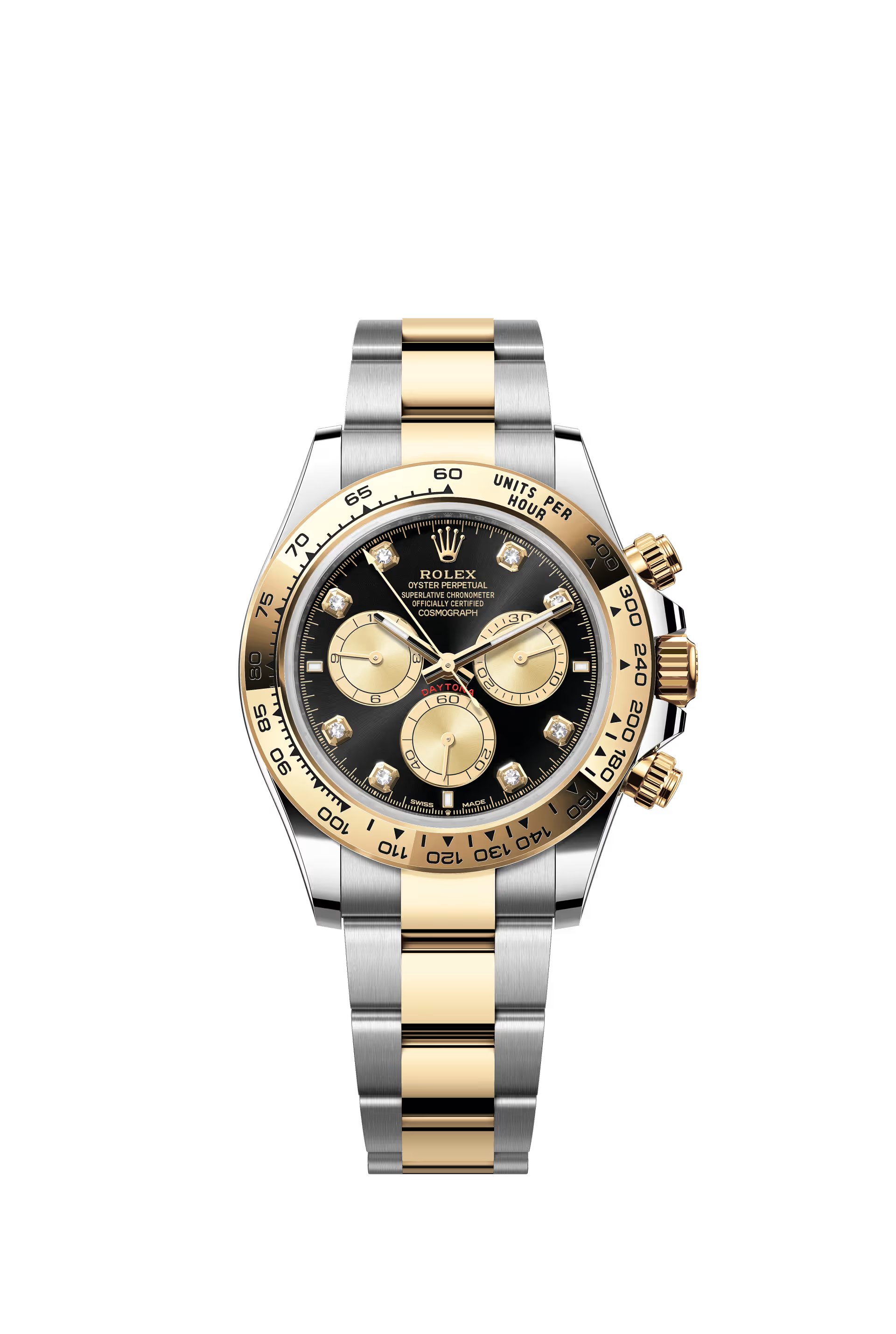 DAYTONA TWOTONE YELLOWGOLD BLACK DIAMOND DIAL (2026)