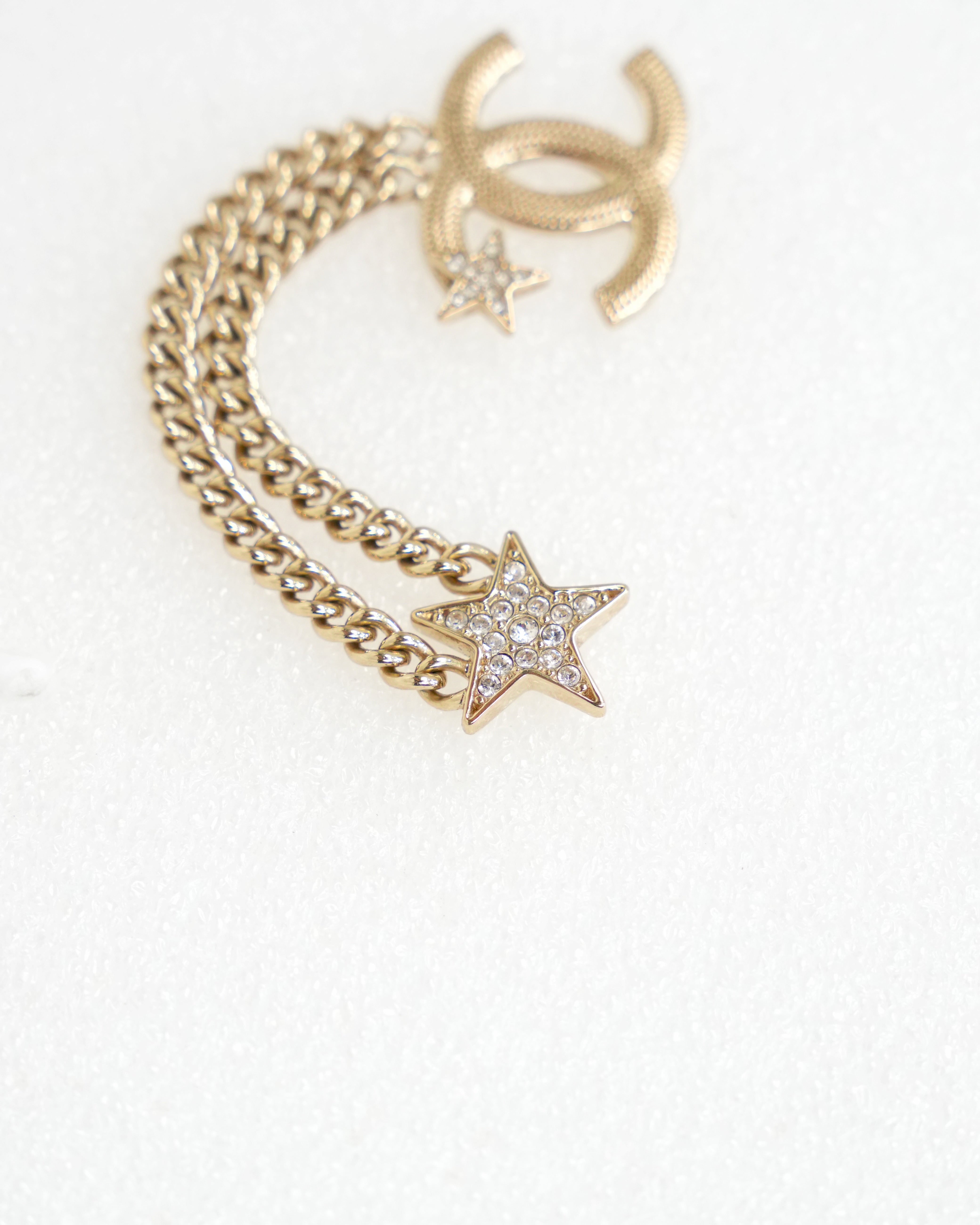 CHANEL COCO MARK STAR B24V BROOCH