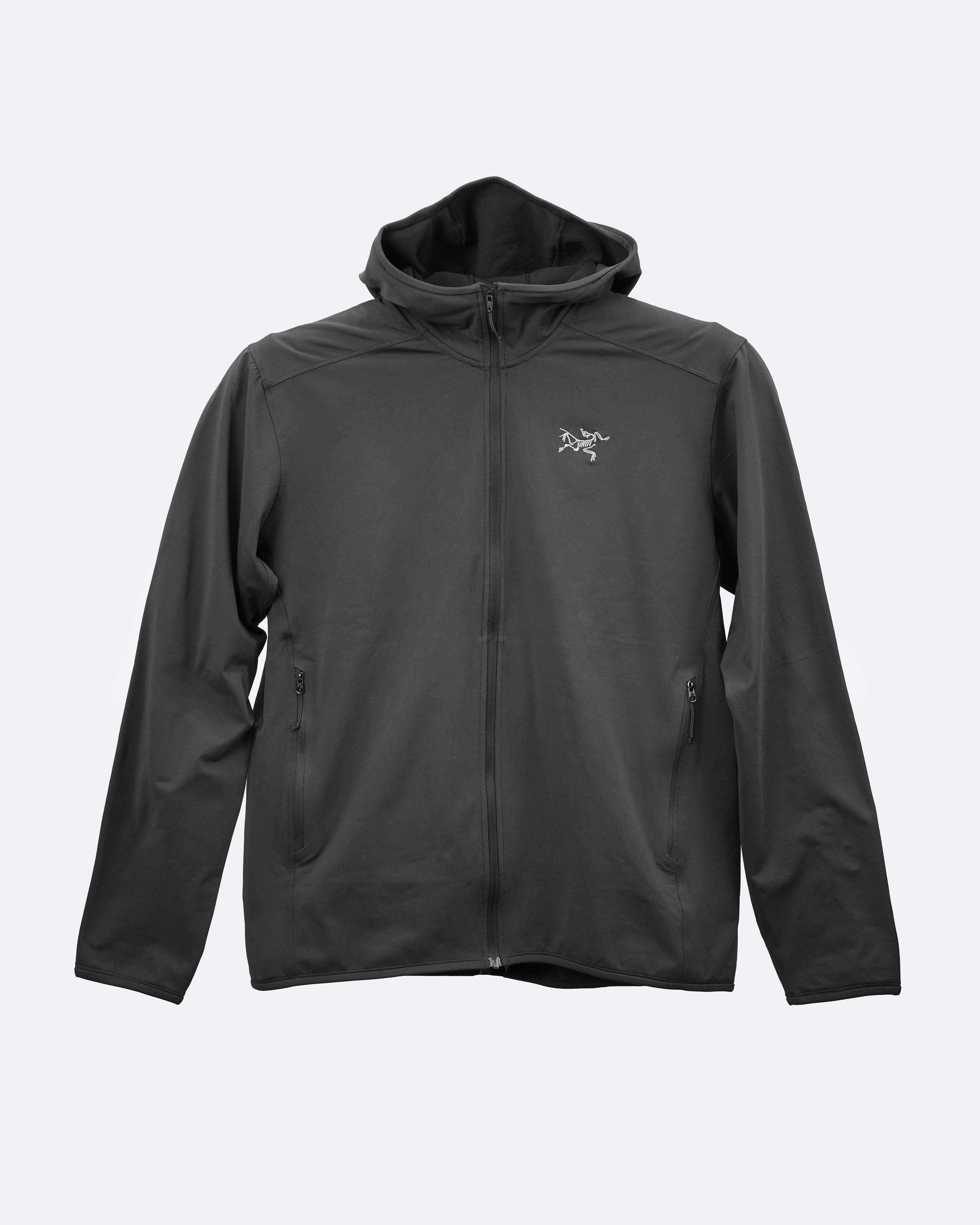 POLYESTER HOODIE SIZE L BLACK