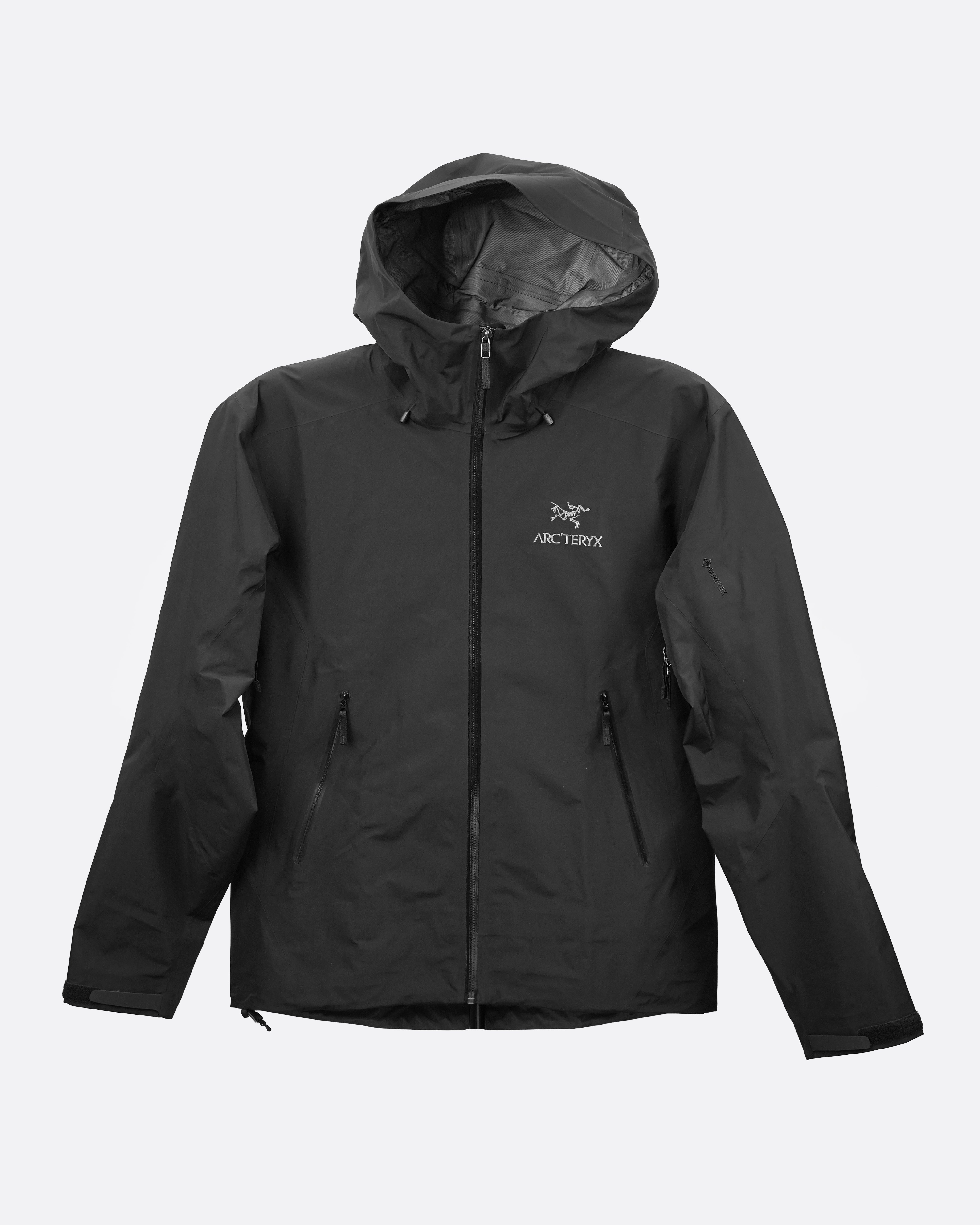 【美品】ARC'TERYX Beta LT Jacket Mサイズ　ブラック ARC'TERYX NYLON BETA LT JACKET SIZE M BLACK - IDWX