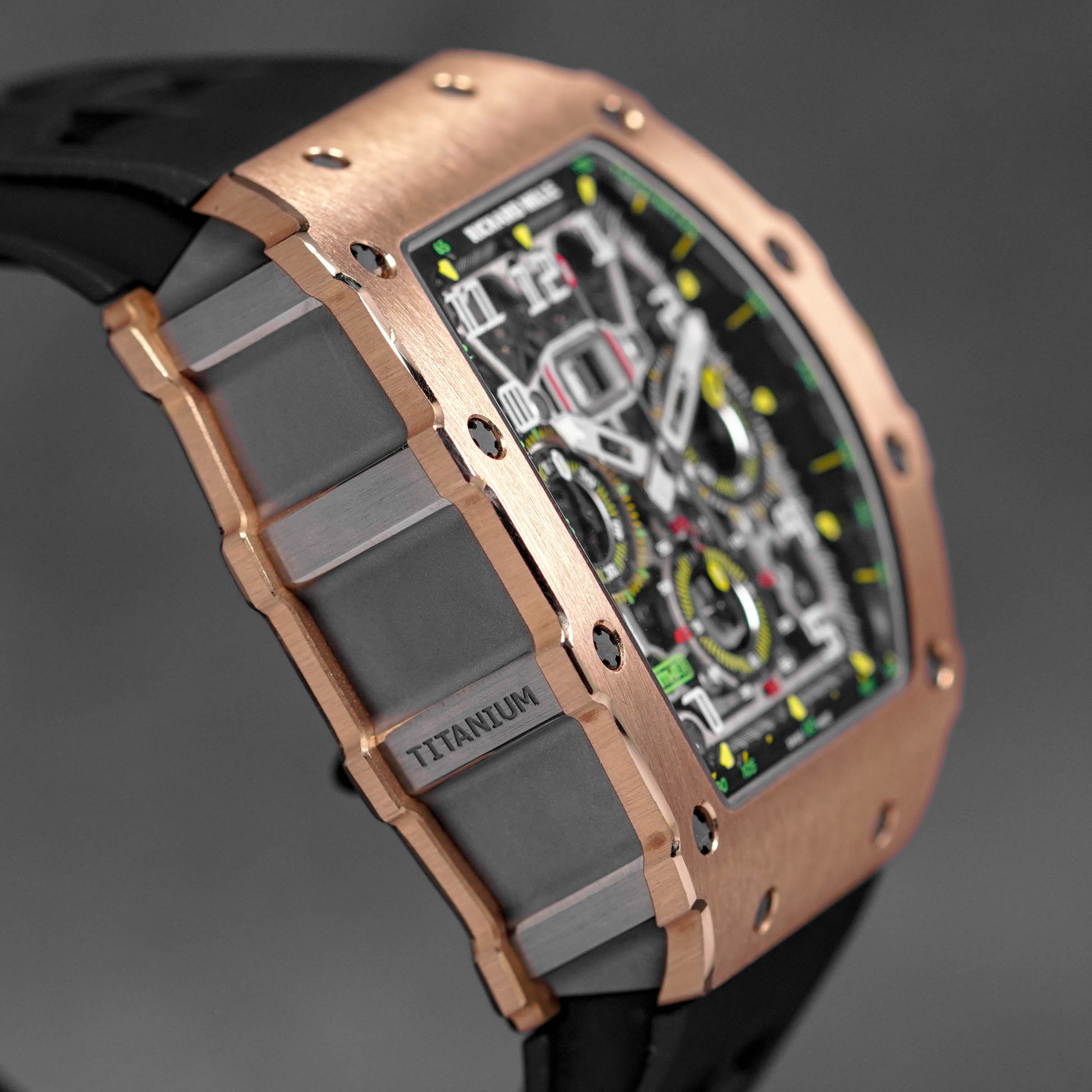 Rm 67 Richard Mille Black Rose Gold RICHARD MILLE RM 11-03