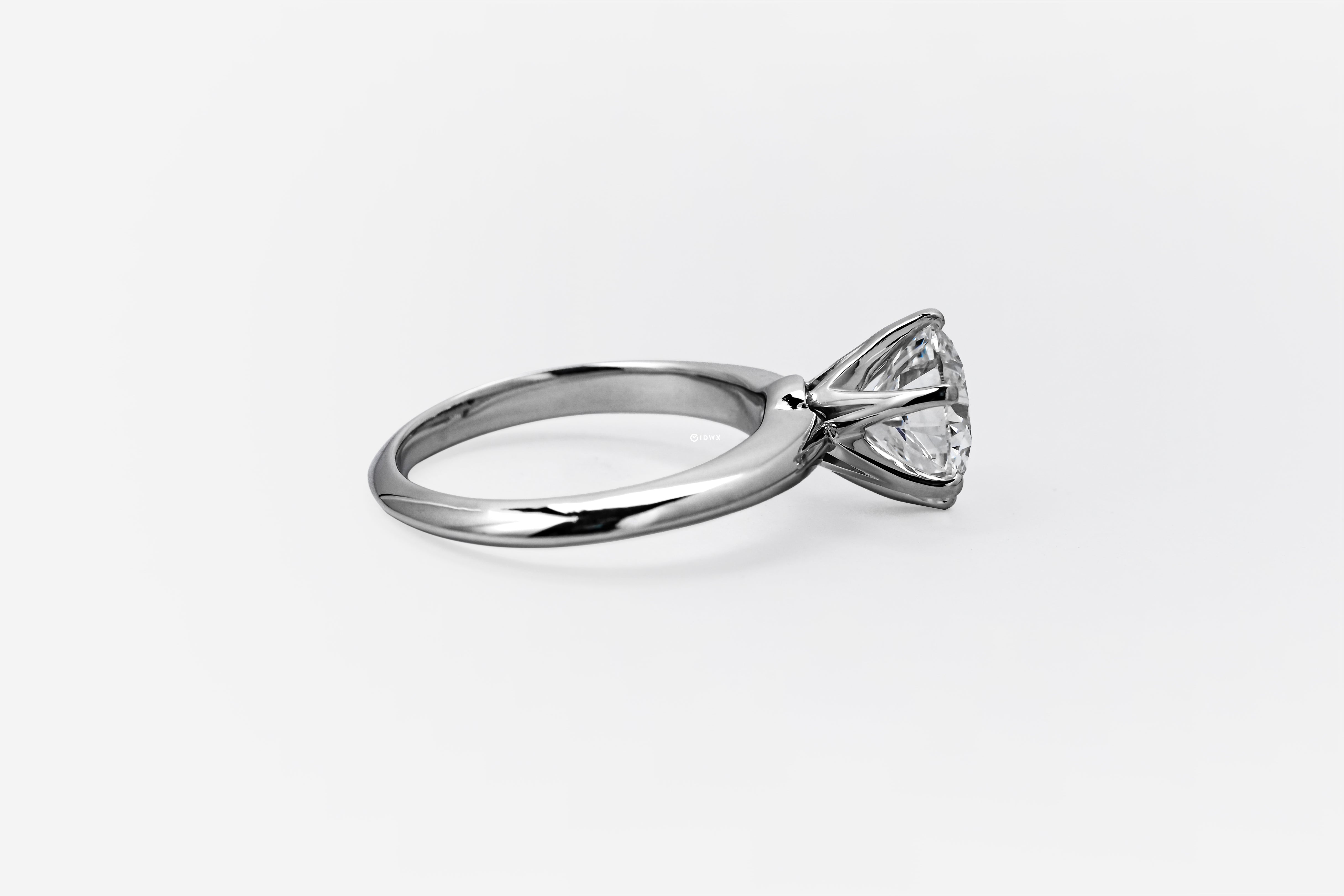 2CT ROUND BRILLIANT SOLITAIRE WHITEGOLD RING