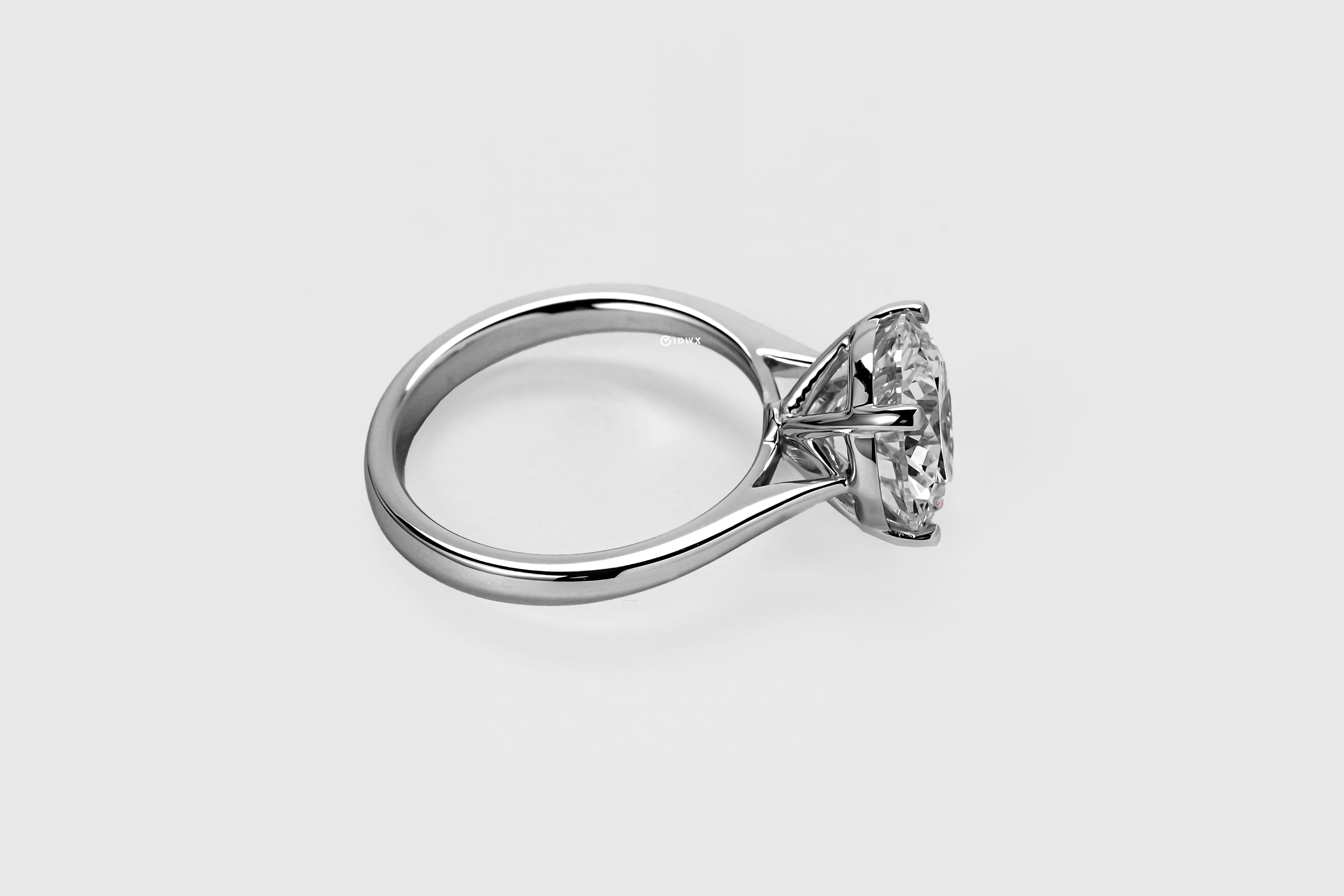 3CT ROUND BRILLIANT SOLITAIRE RING