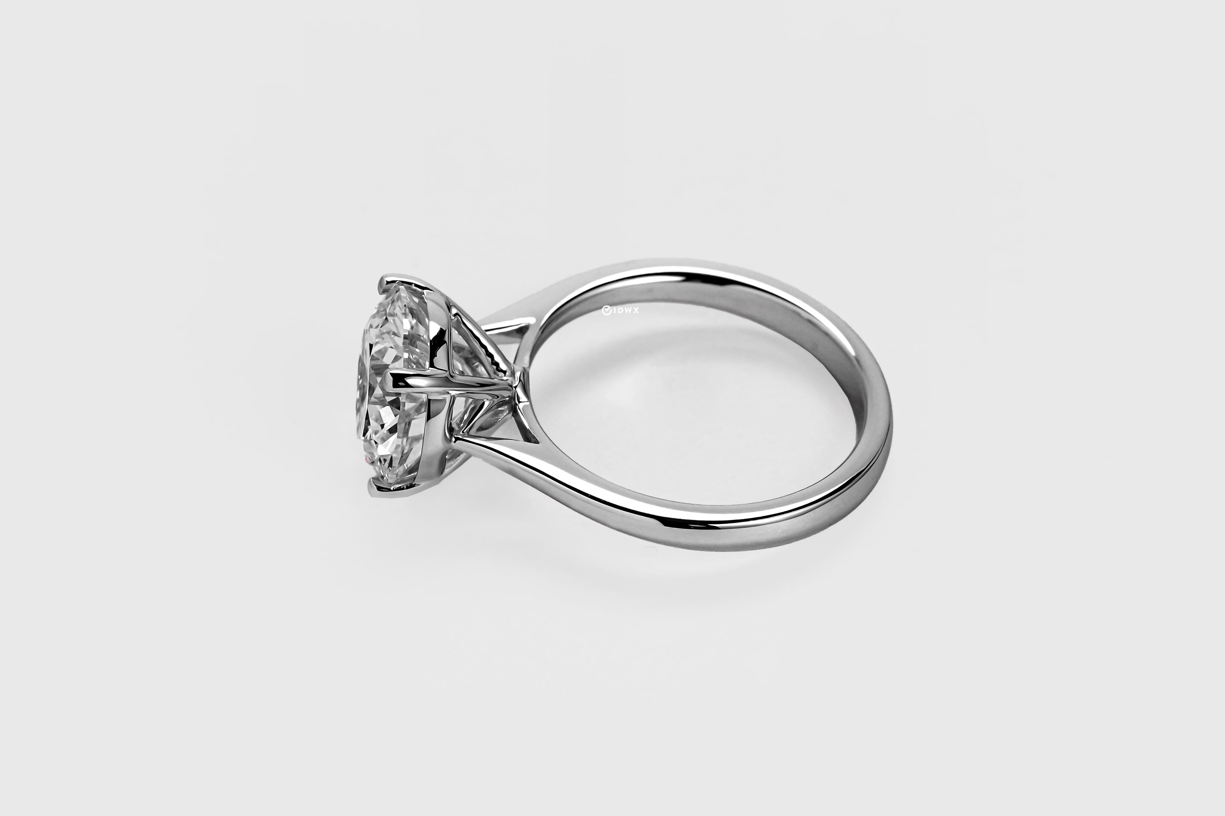 3CT ROUND BRILLIANT SOLITAIRE RING