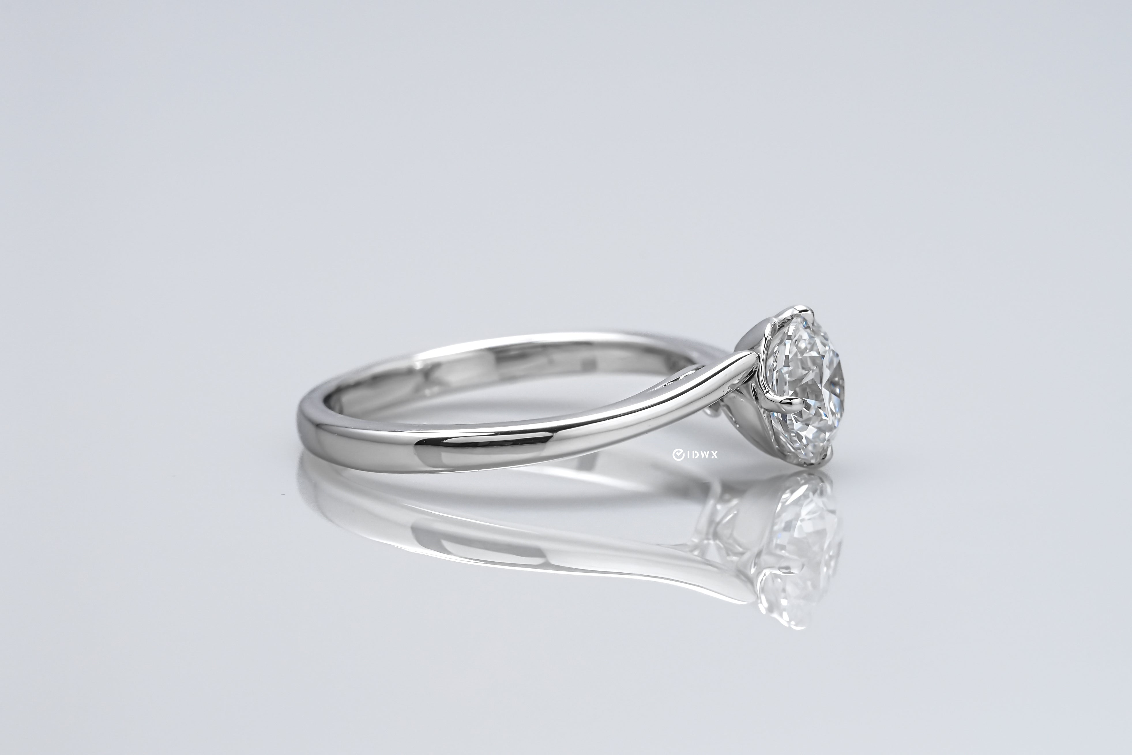 Round Split Shank Ring