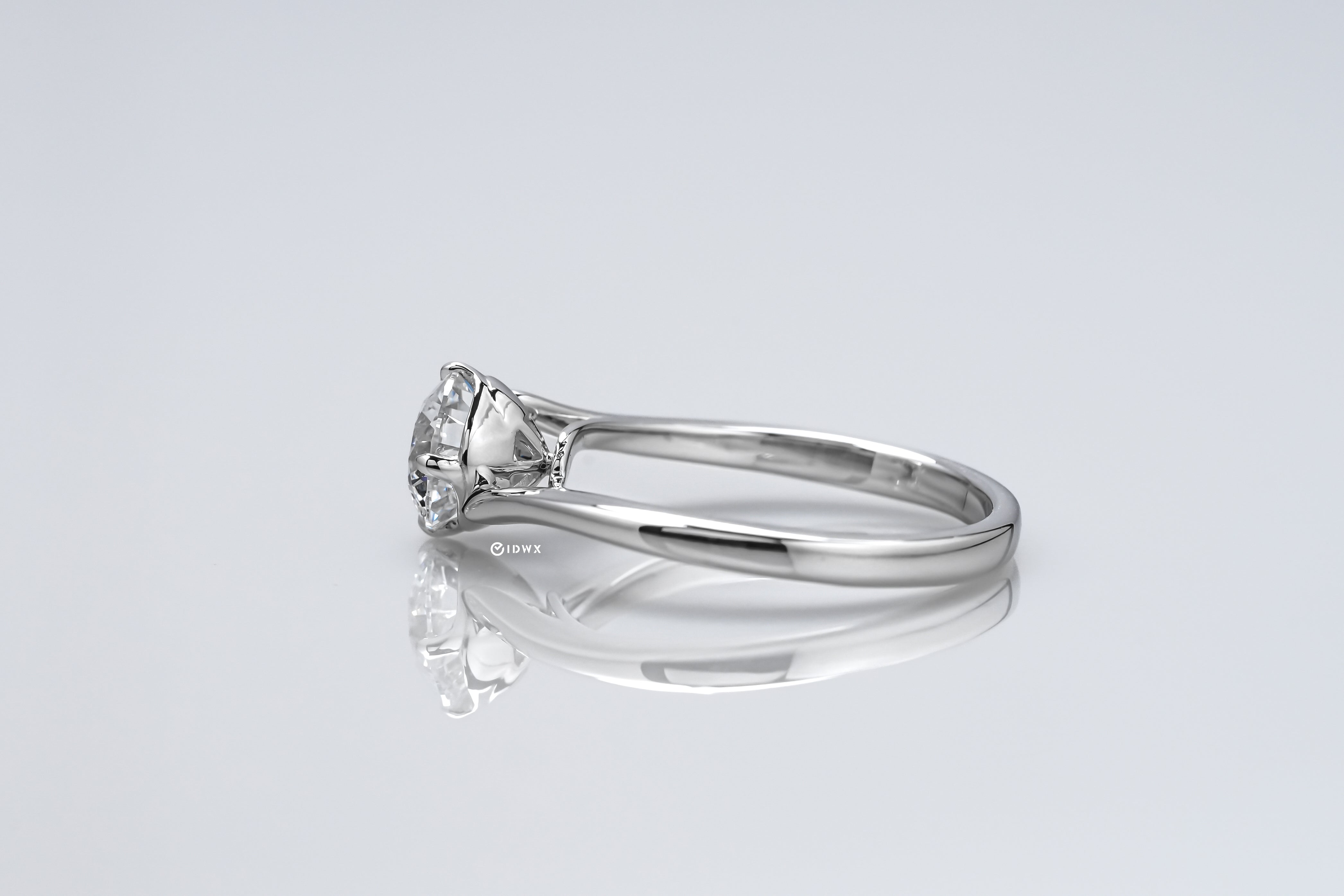 Round Split Shank Ring