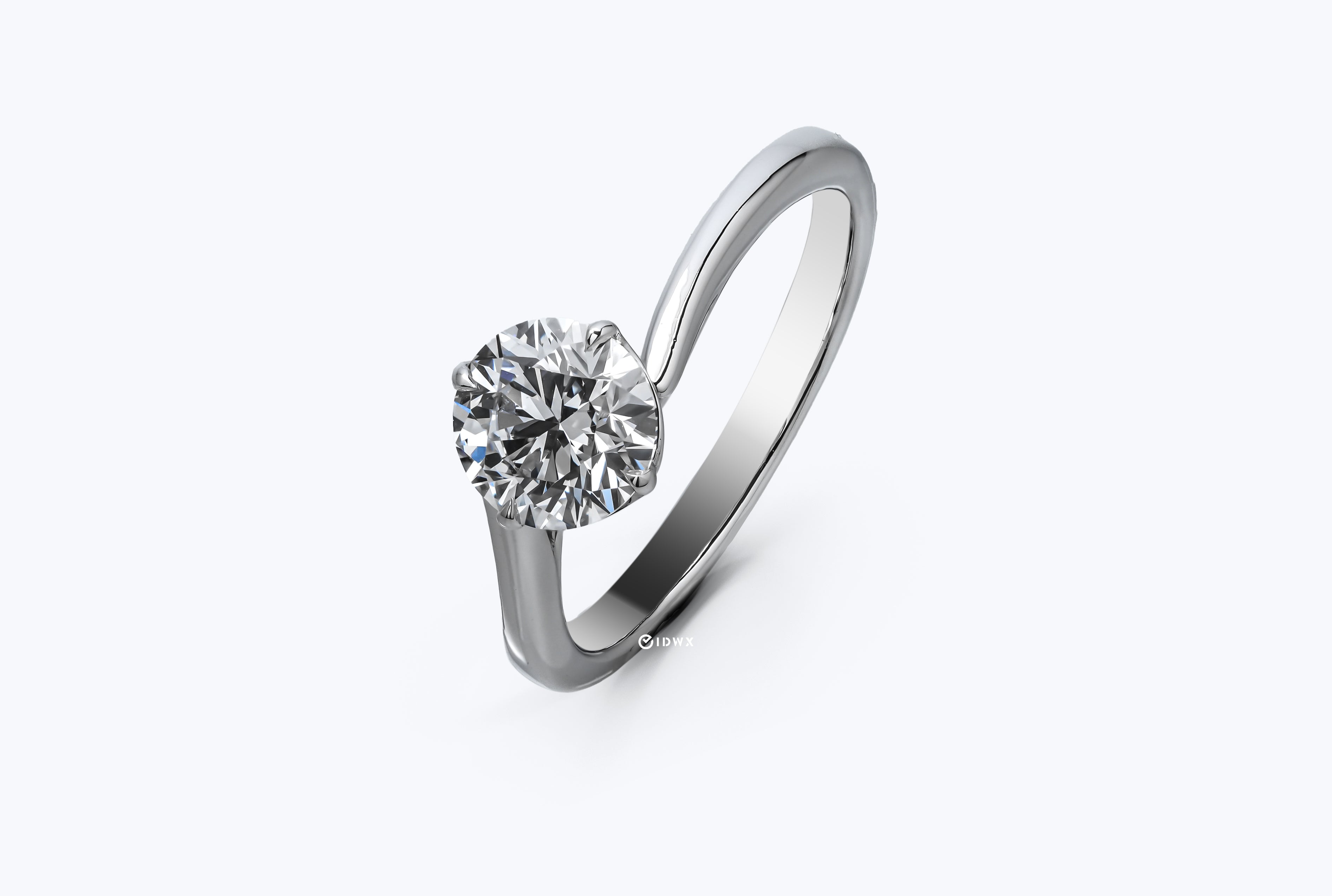 Round Split Shank Ring