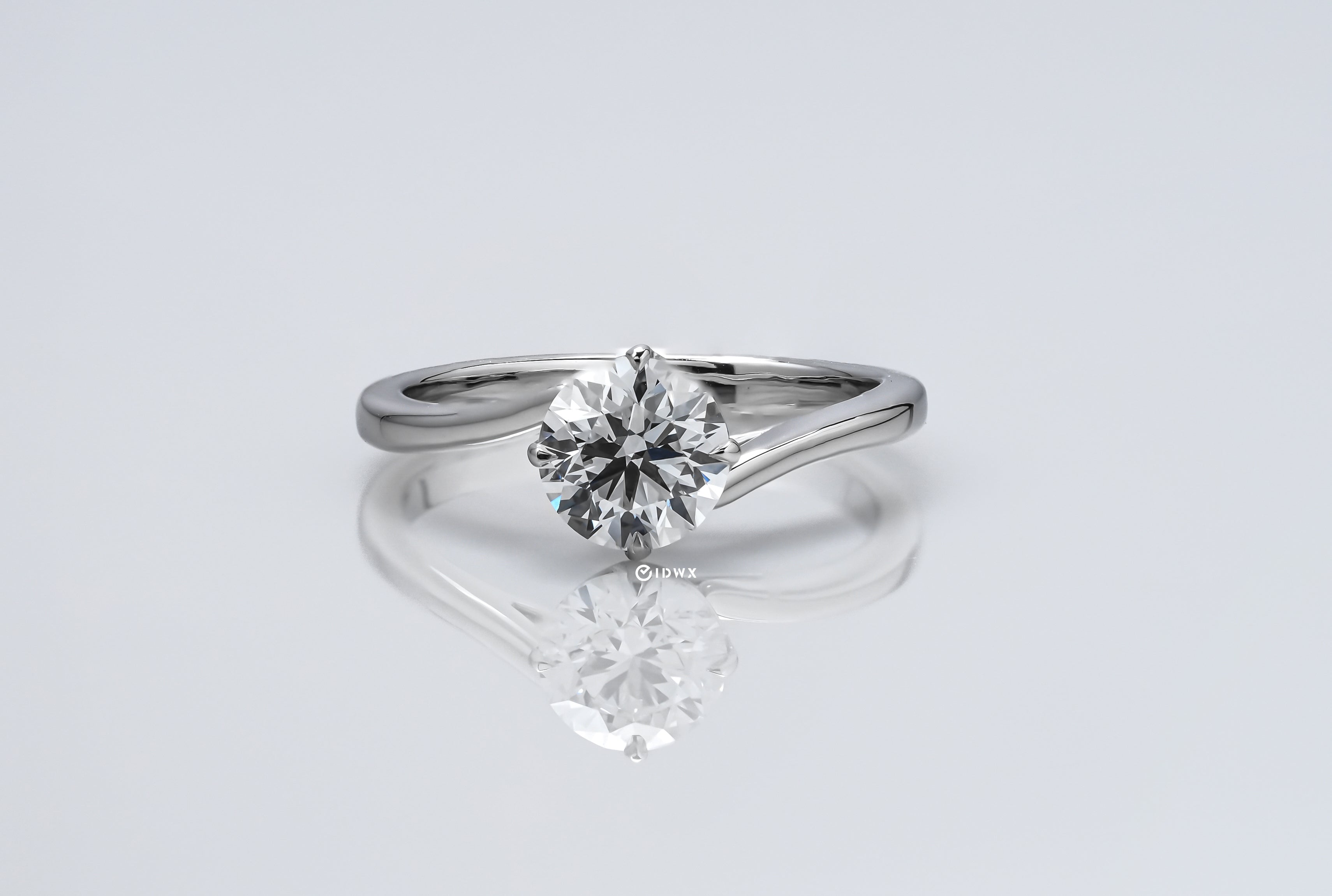 Round Split Shank Ring