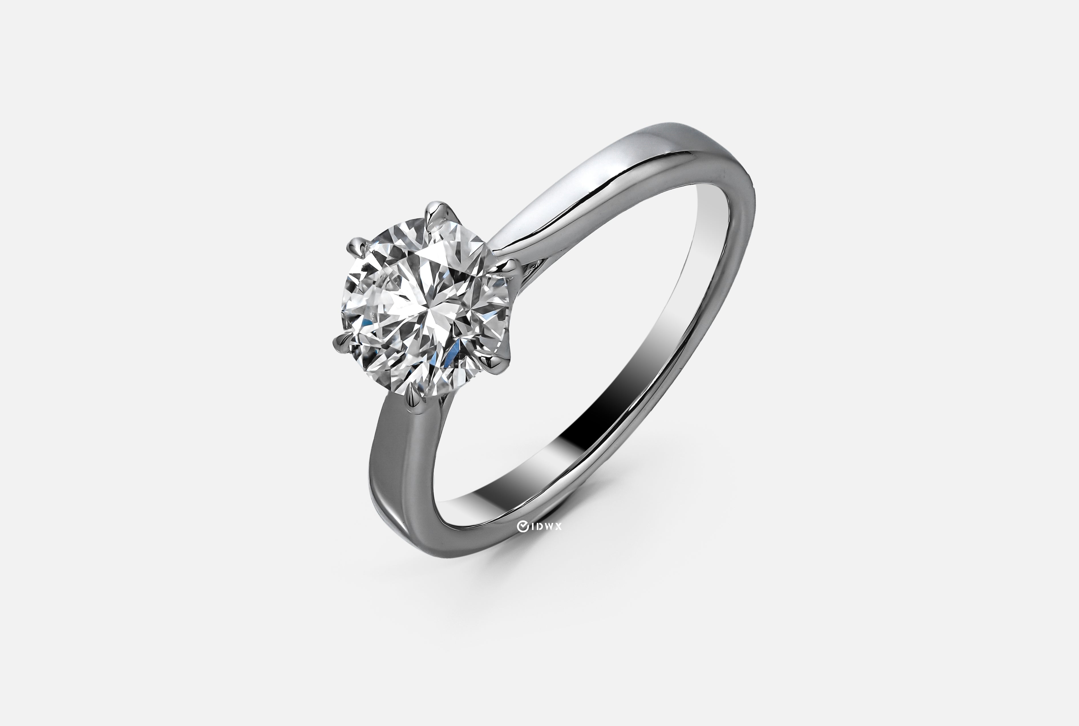 Round Solitaire Ring