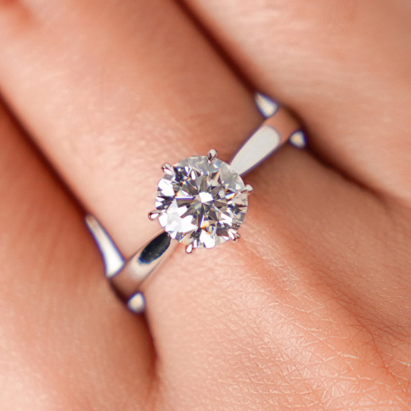 Round Solitaire Ring