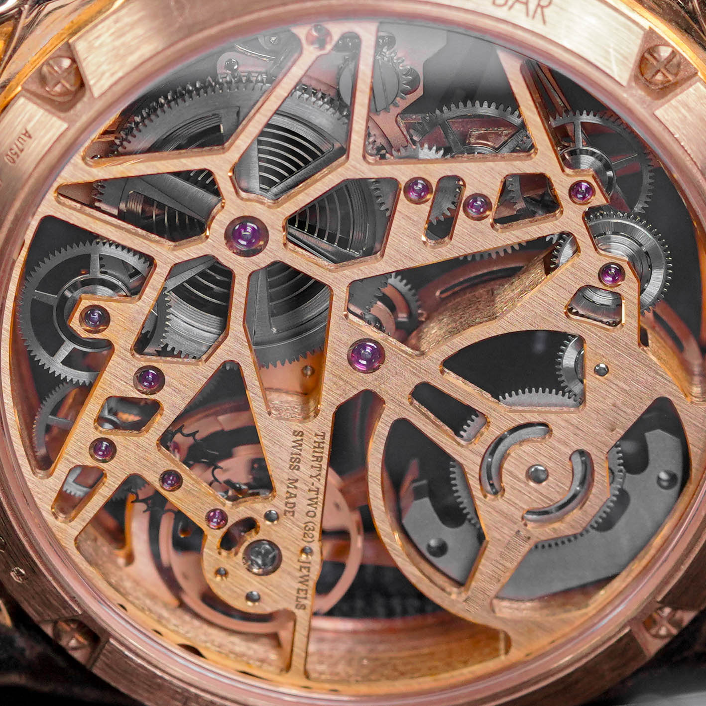 EXCALIBUR MONOBALANCIER 42MM ROSEGOLD DIAMOND BEZEL (2023)