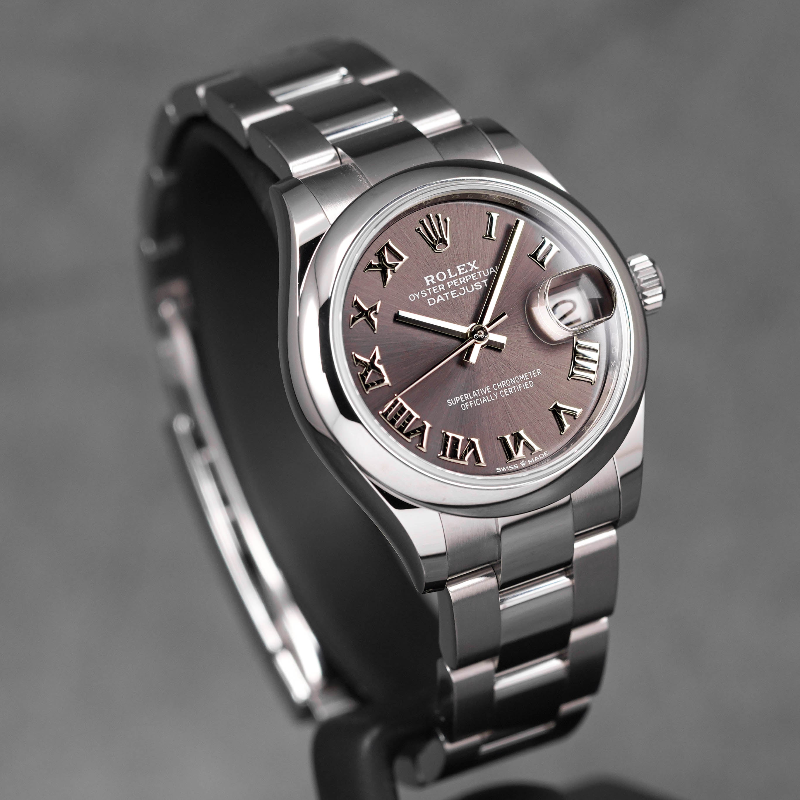 Harga Rolex 31 Dark Grey Roman Indonesia
