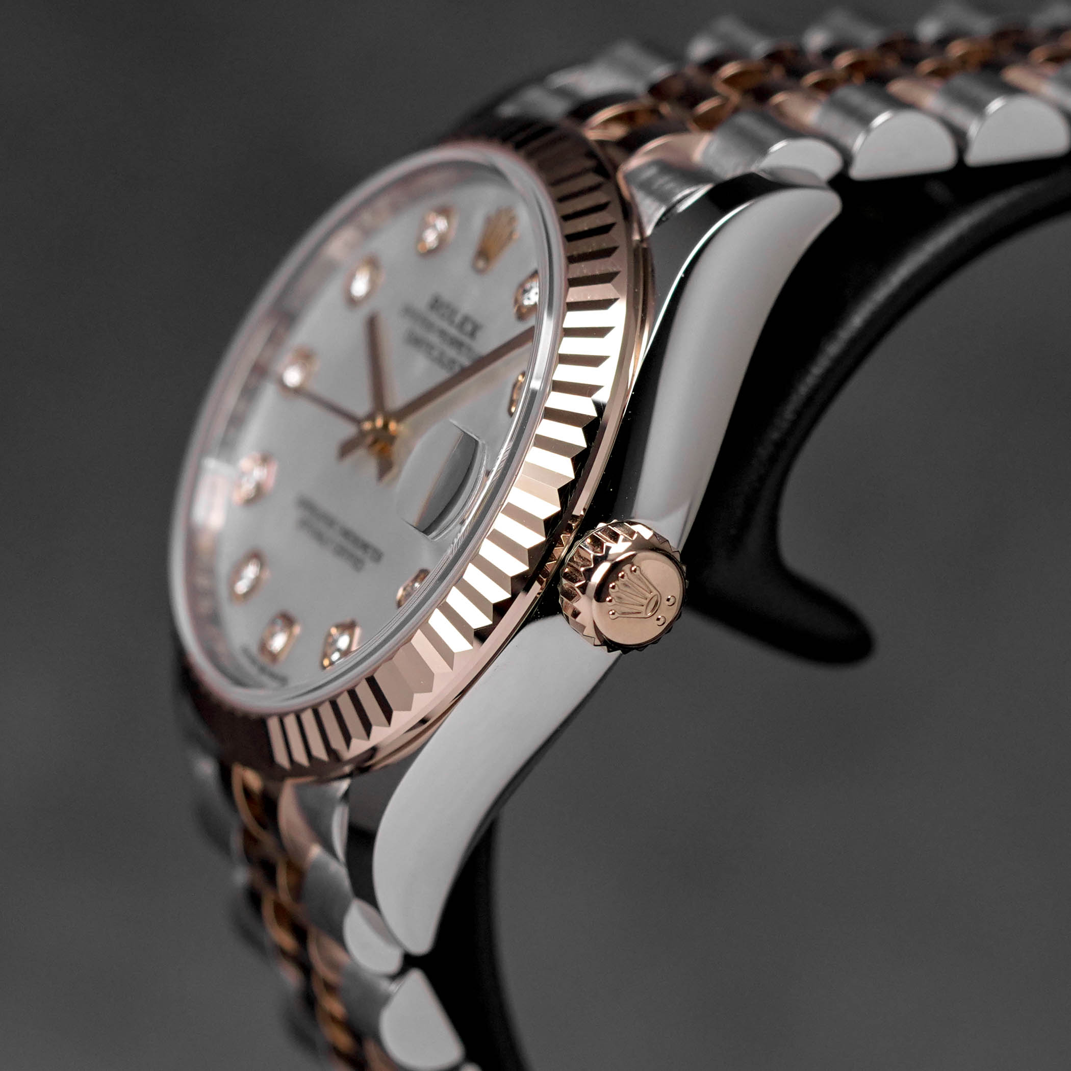 DATEJUST 31MM TWOTONE ROSEGOLD MOP DIAMOND DIAL (2025)