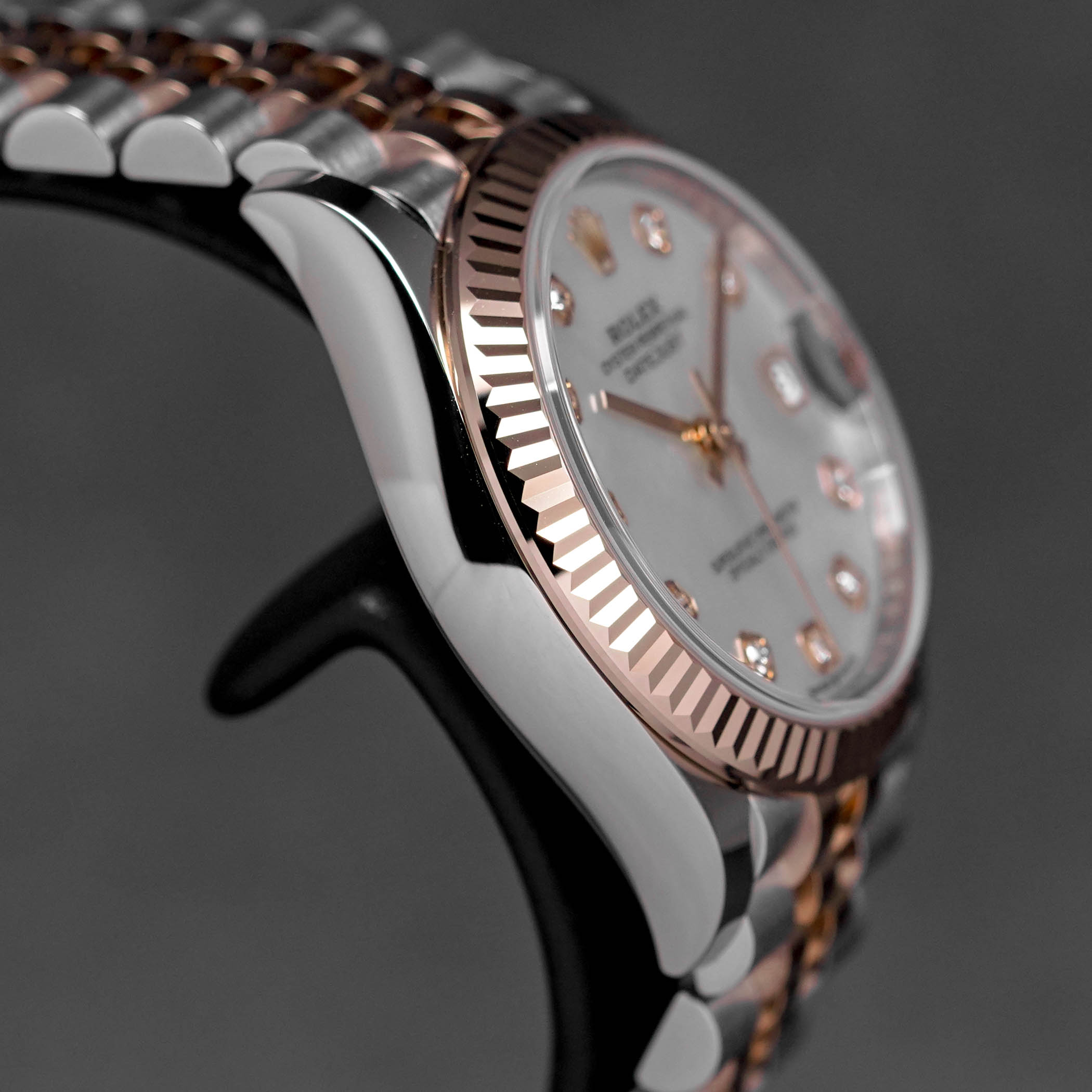 DATEJUST 31MM TWOTONE ROSEGOLD MOP DIAMOND DIAL (2025)