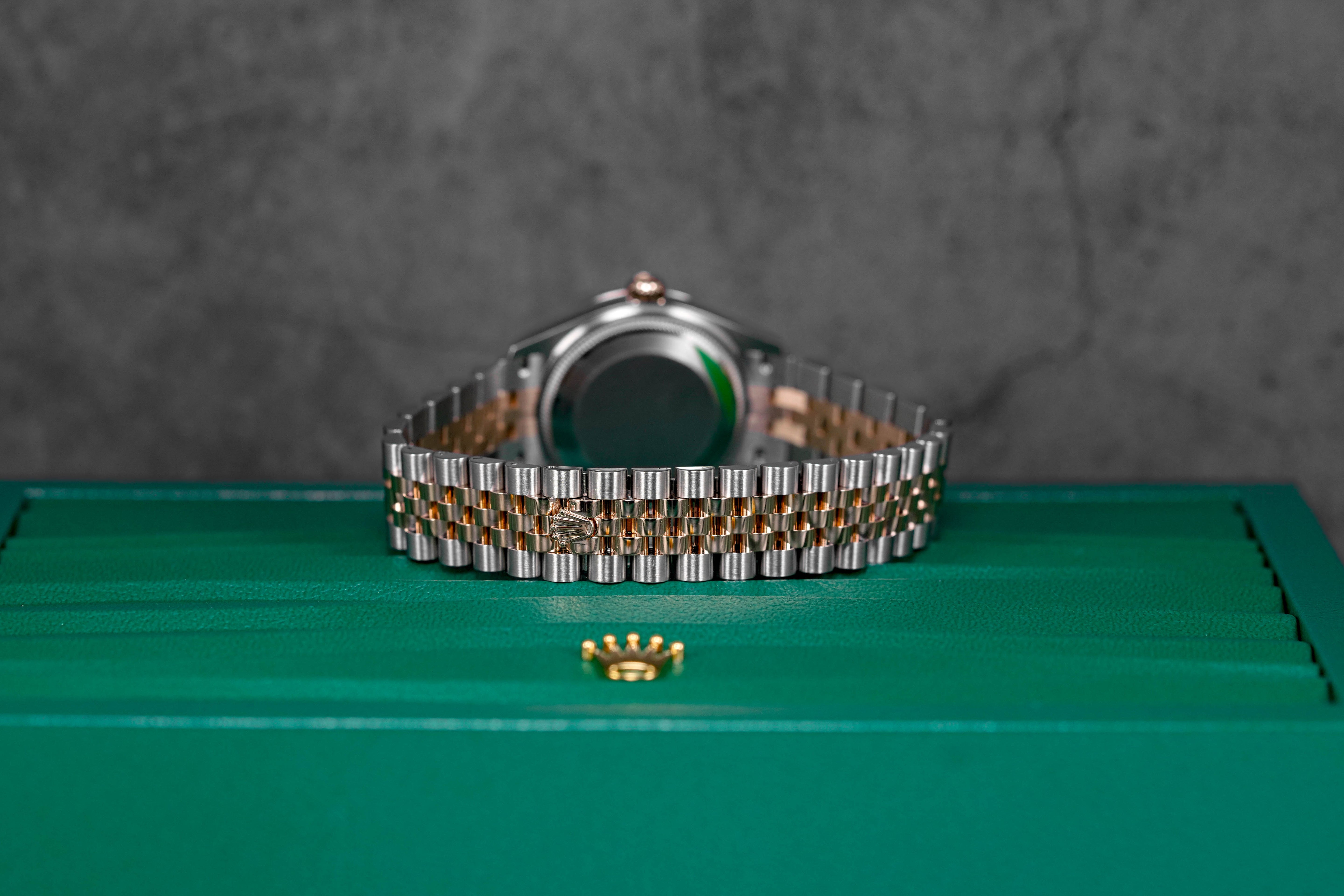 DATEJUST 31MM TWOTONE ROSEGOLD MOP DIAMOND DIAL (2025)