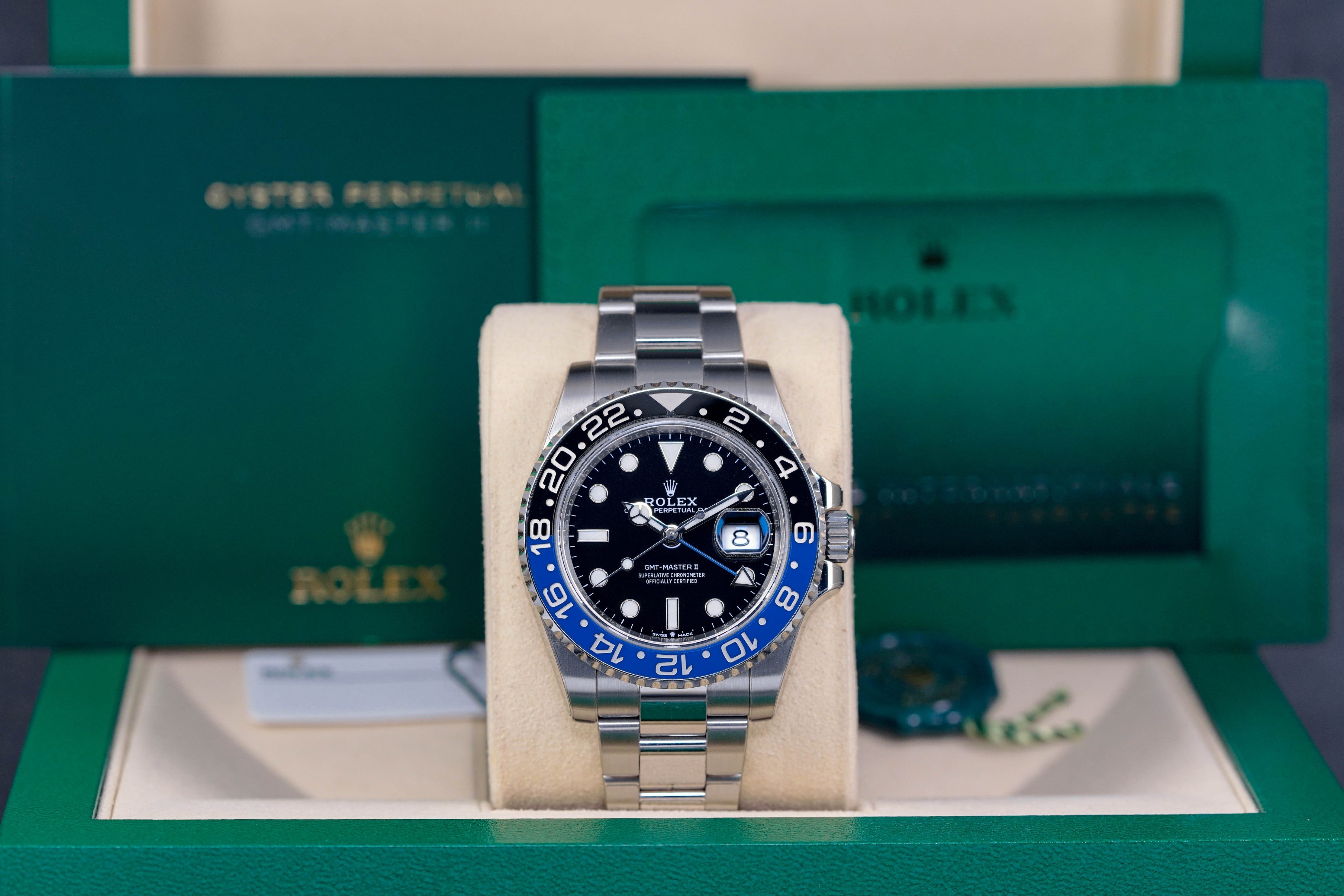 ROLEX GMT MASTER-II BATMAN (2024) IDWX
