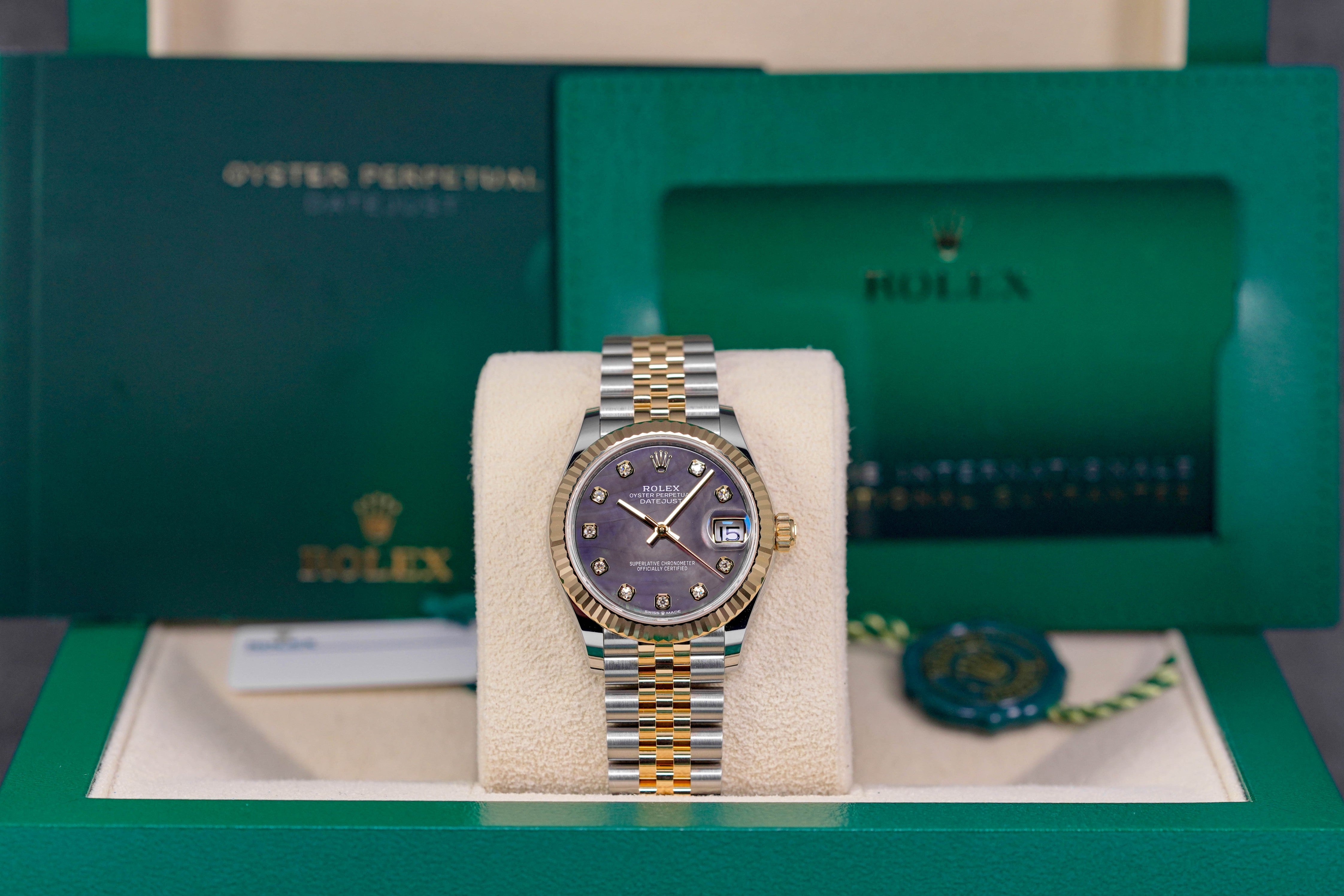 Harga Rolex Datejust 31 Black MOP Indonesia