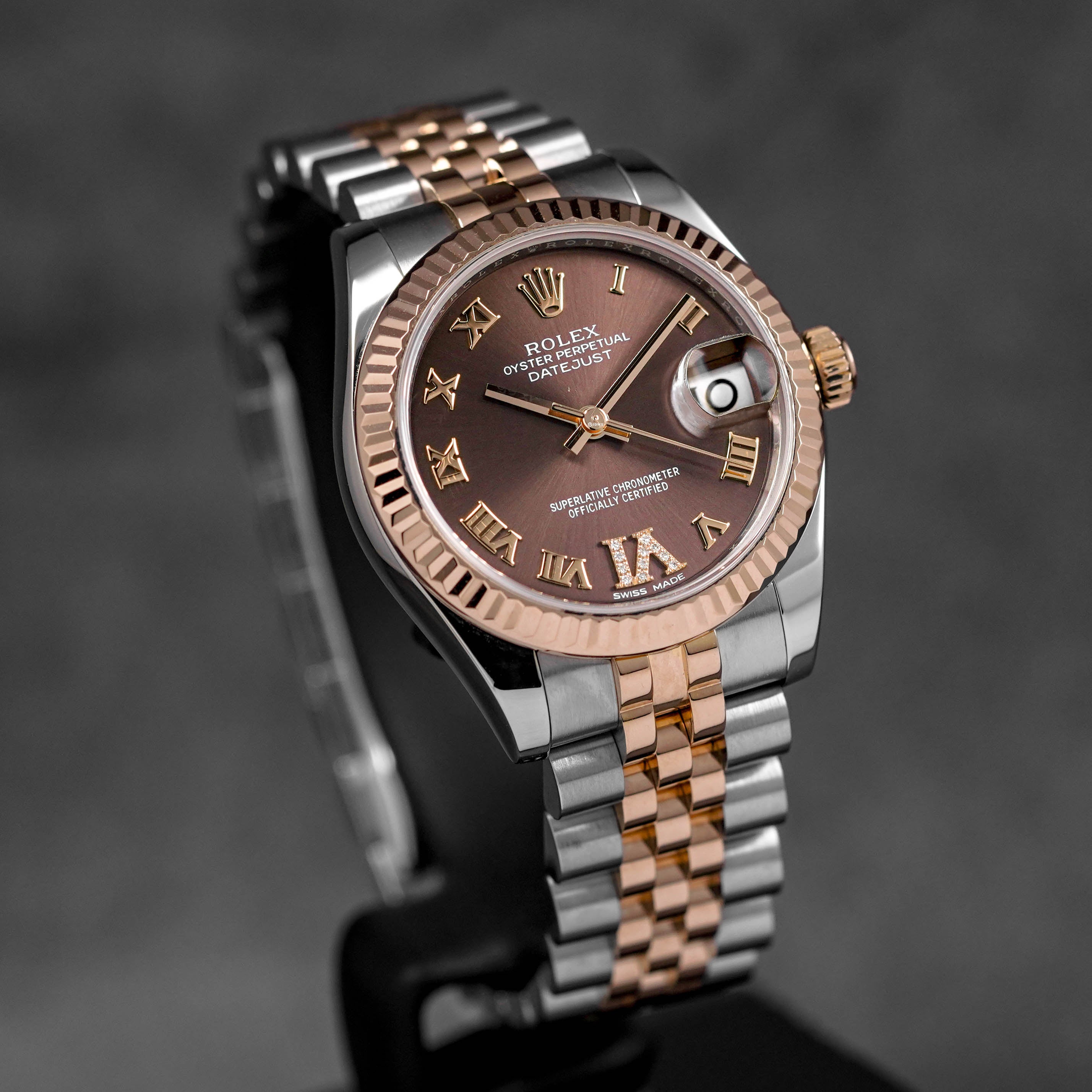 Harga Rolex Datejust 31 Choco Roman Indonesia