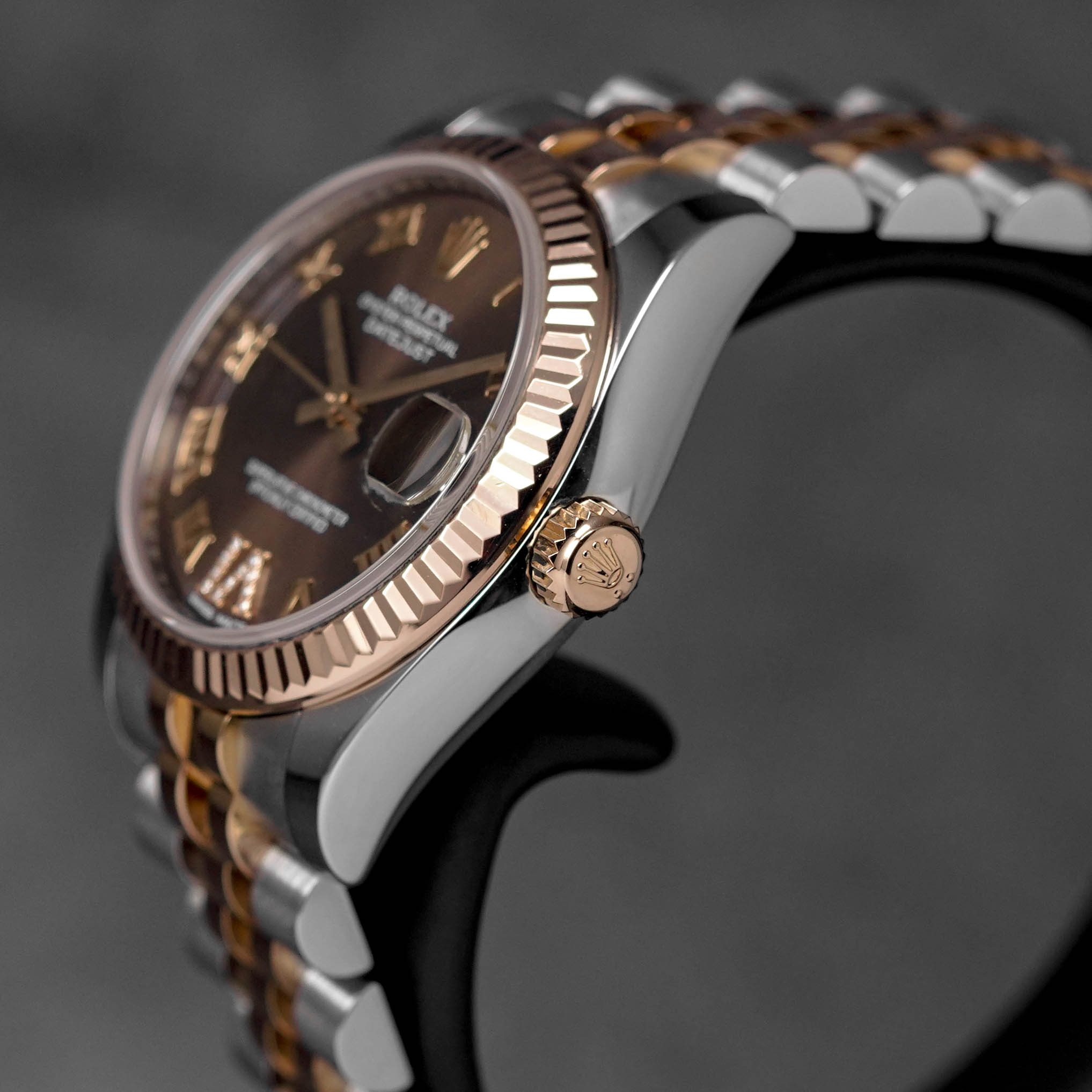 Harga Rolex Datejust 31 Choco Roman Indonesia