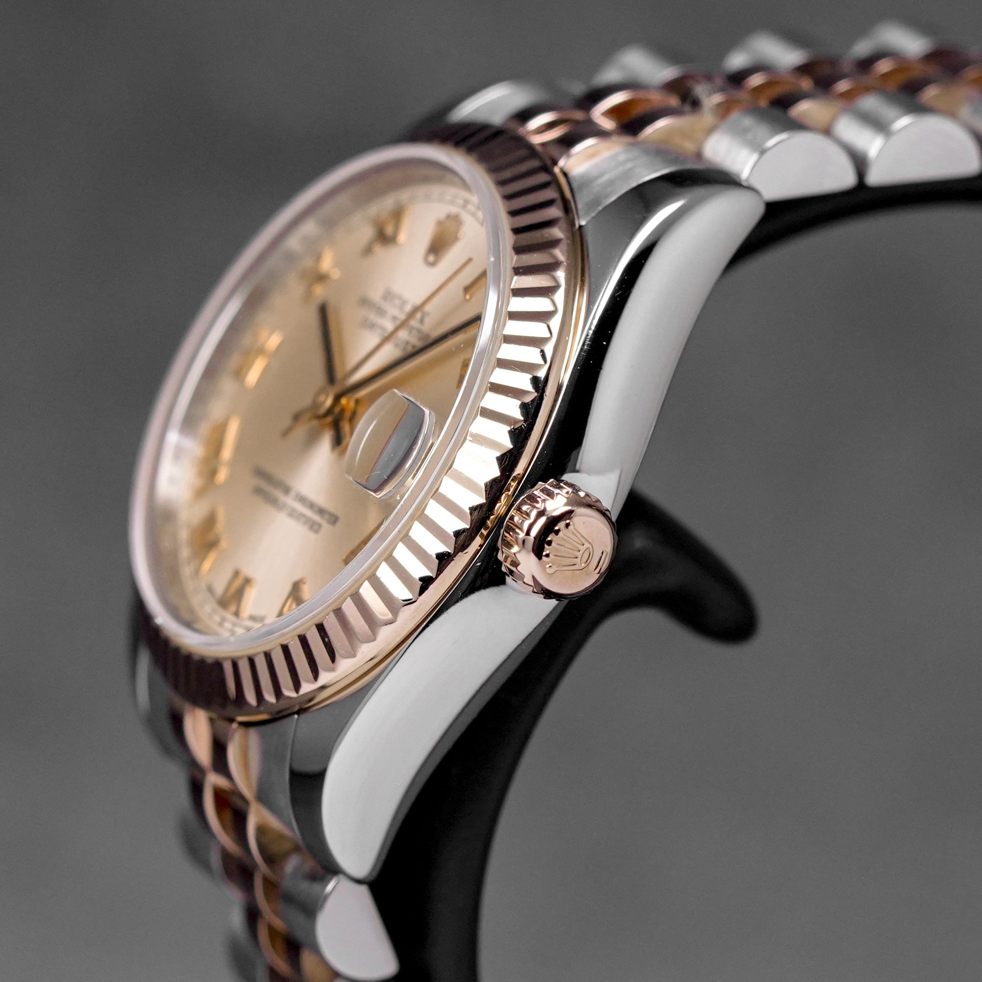 Harga Rolex Datejust 31 Twotone Salmon Roman Indonesia