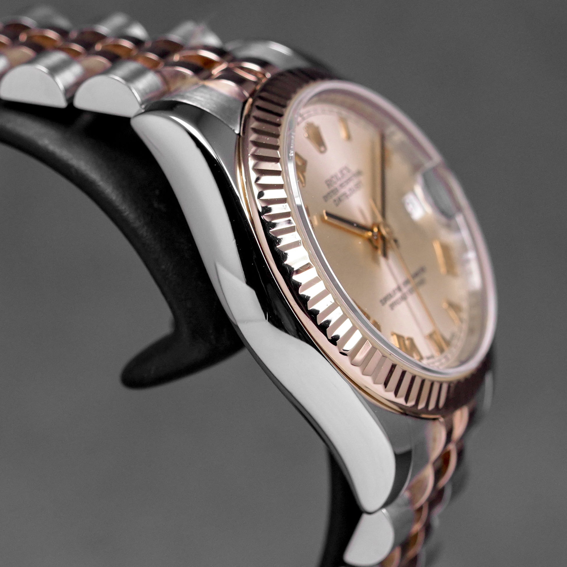 Harga Rolex Datejust 31 Twotone Salmon Roman Indonesia