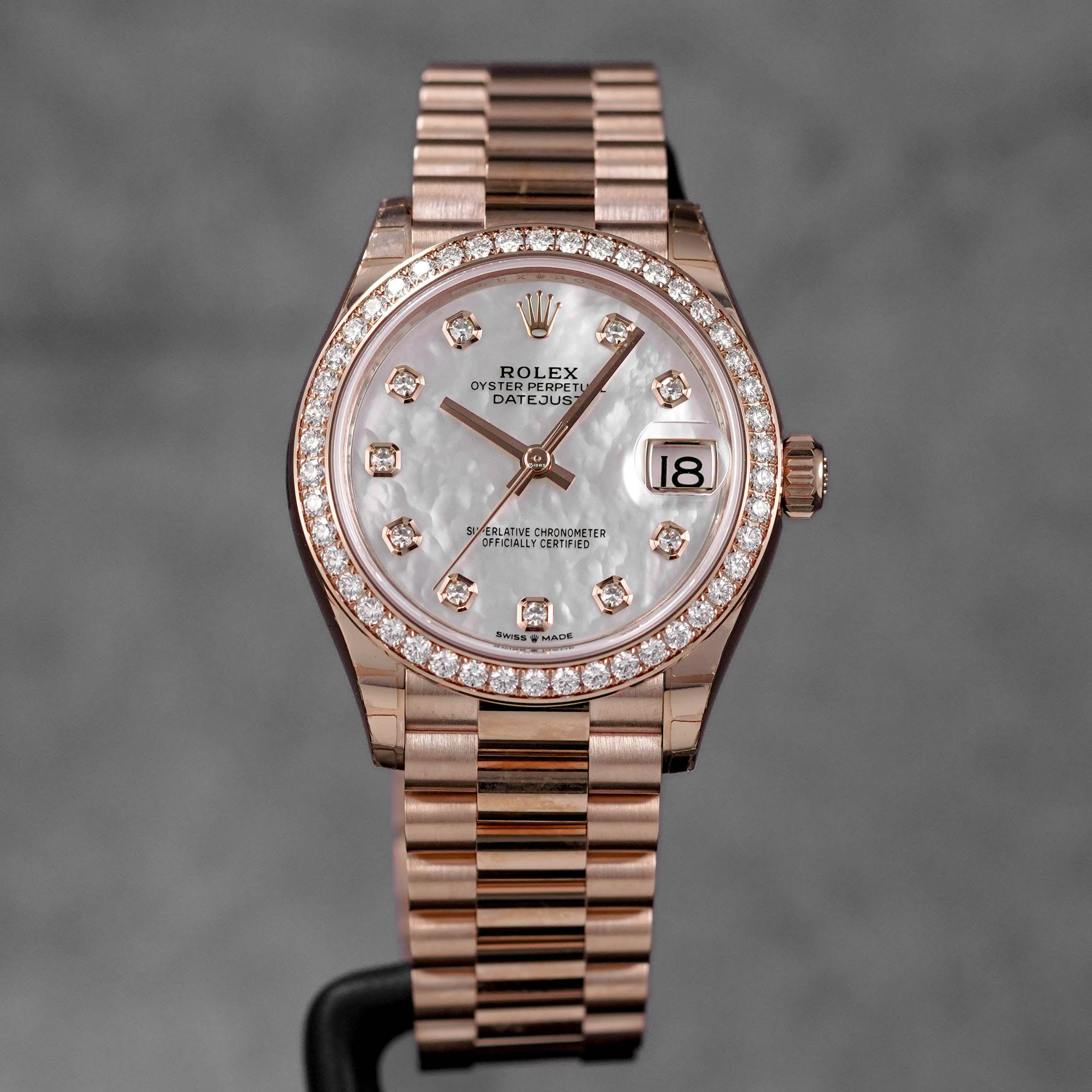 Diamond Watch Rolex Watch Women 2021 ROLEX DATEJUST 31MM ROSEGOLD