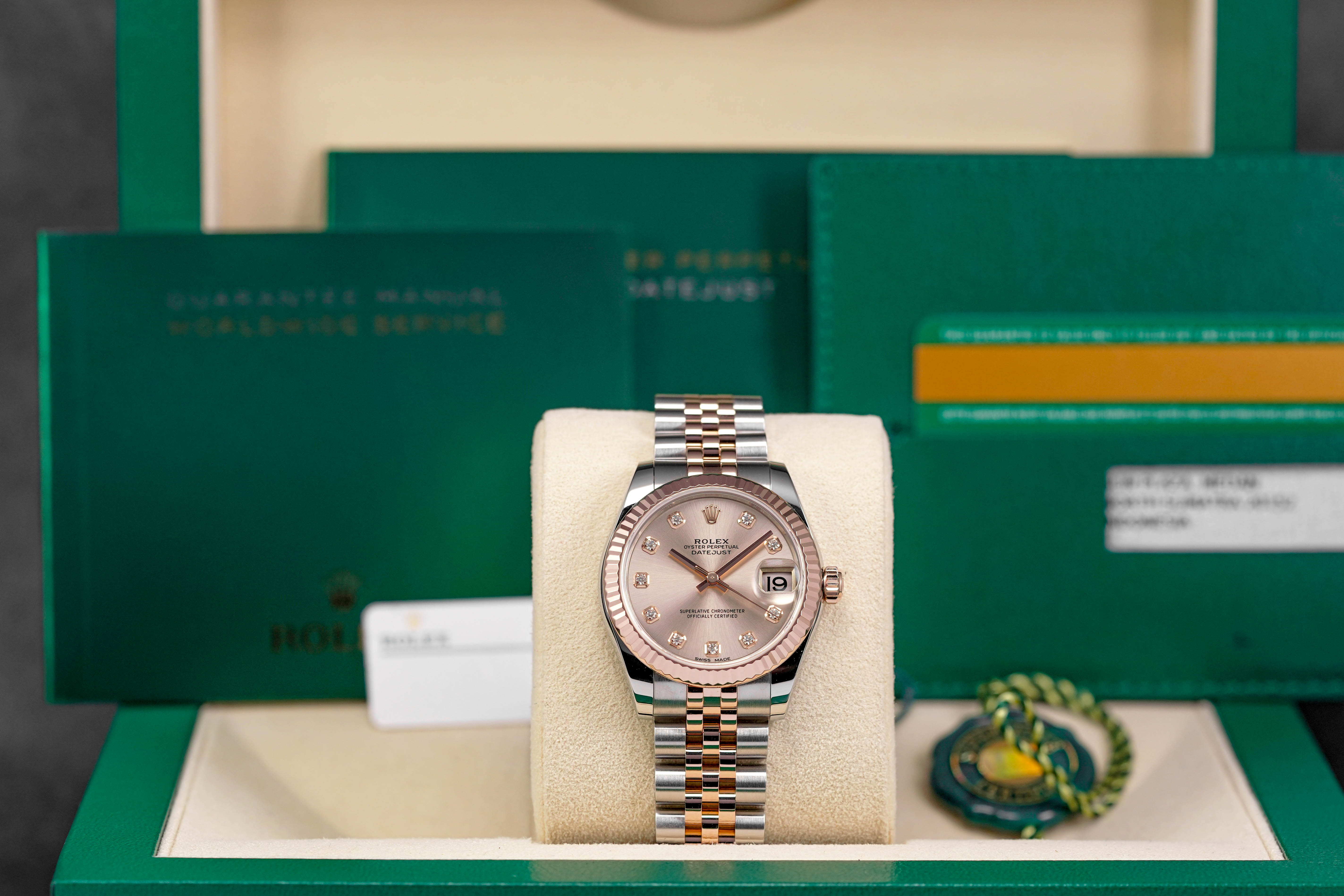 Harga Rolex Datejust 31mm Pink Diamond Indonesia