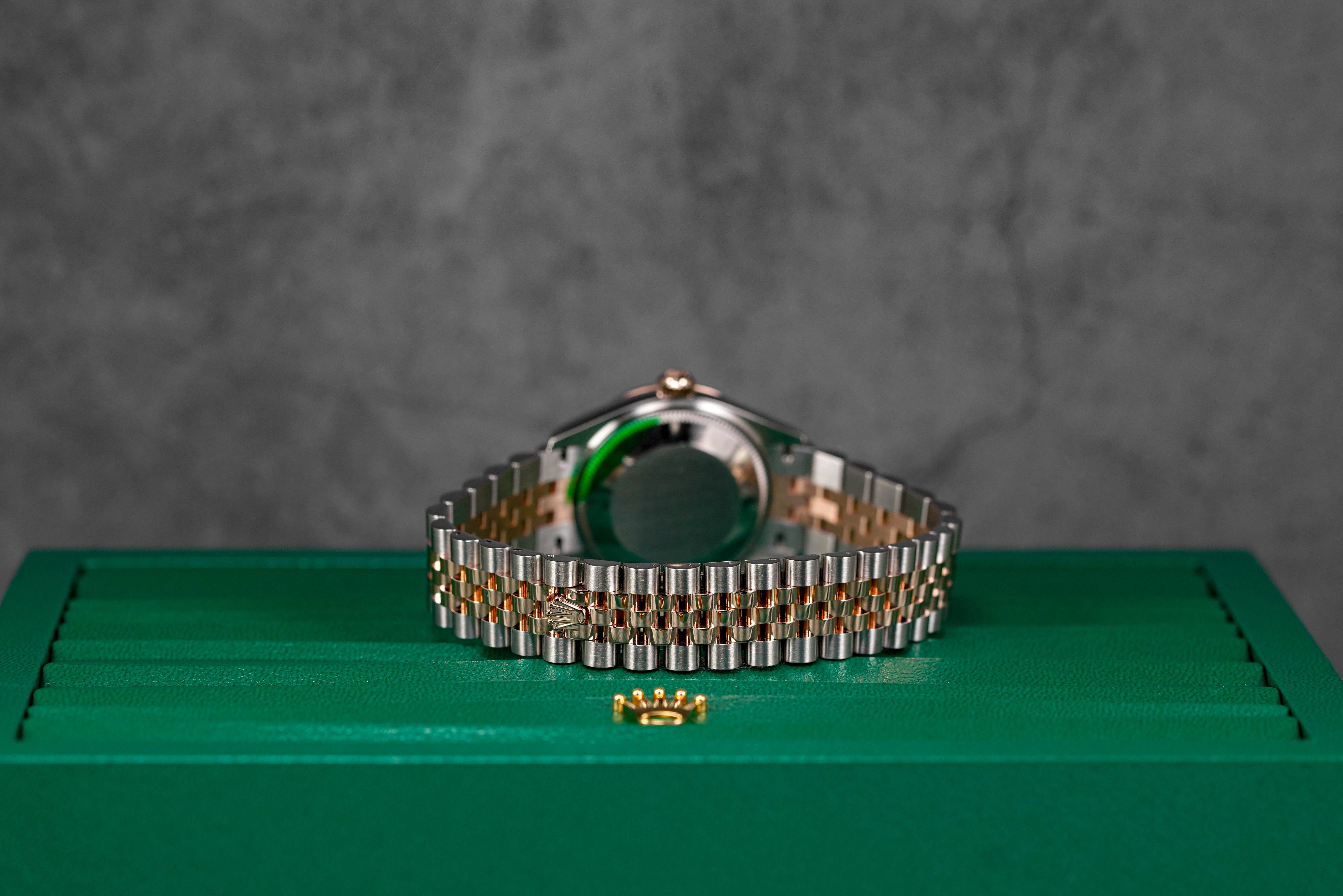 Harga Rolex Datejust 31mm Rosegold Choco Indonesia