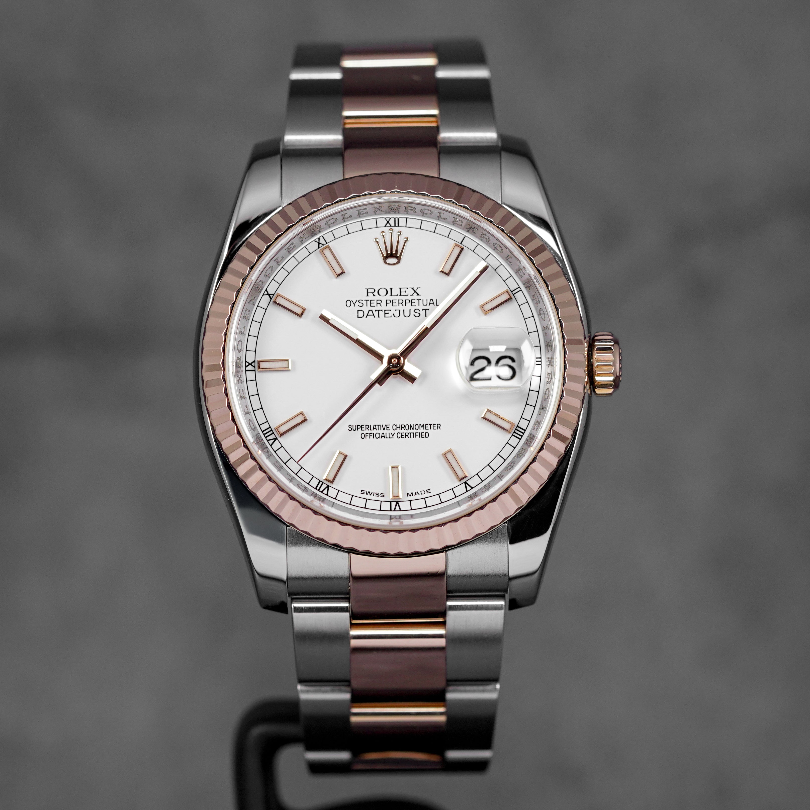 Harga Rolex Datejust 36 Rosegold White Indonesia