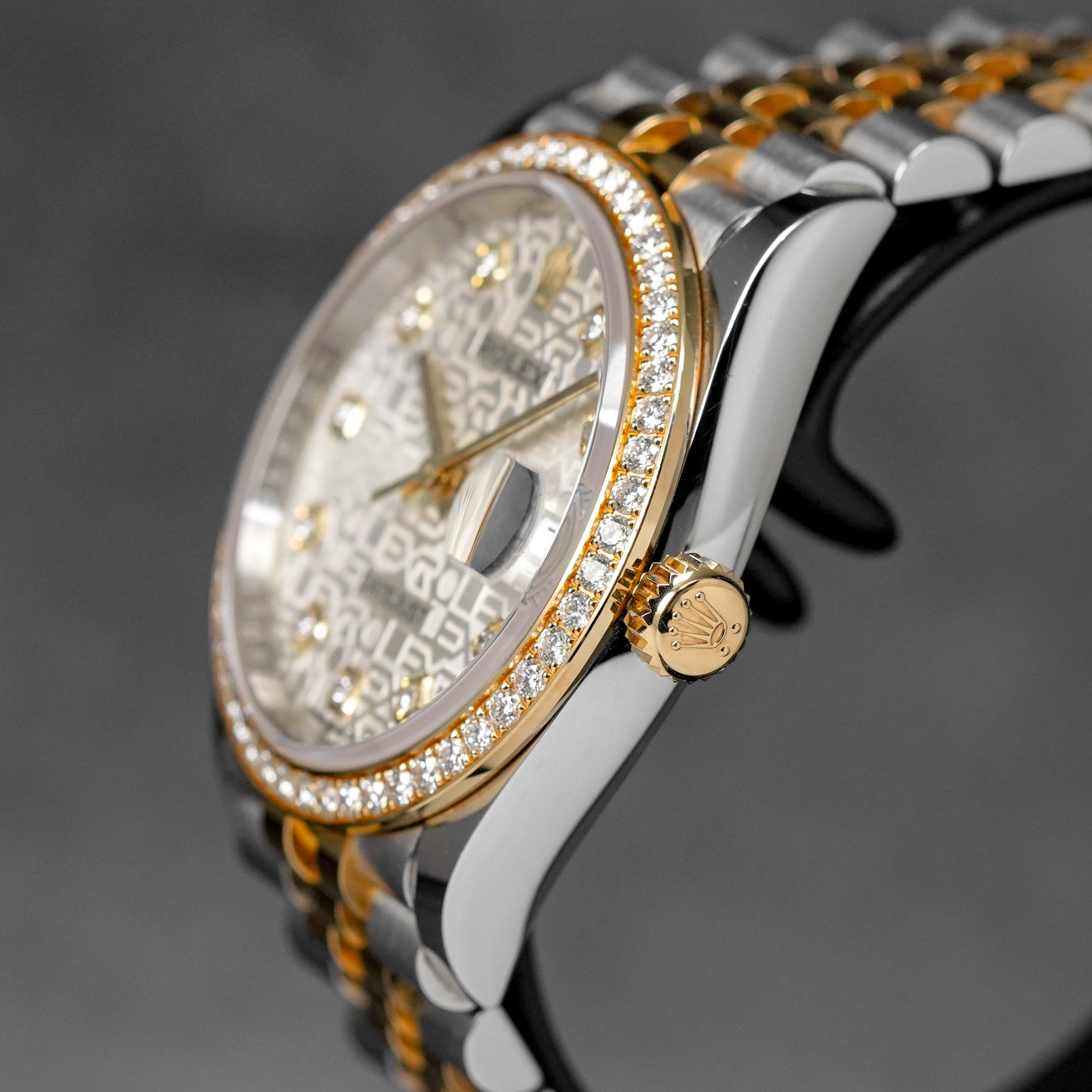 Harga Rolex Datejust 36 Silver Computerized Diamond Indonesia
