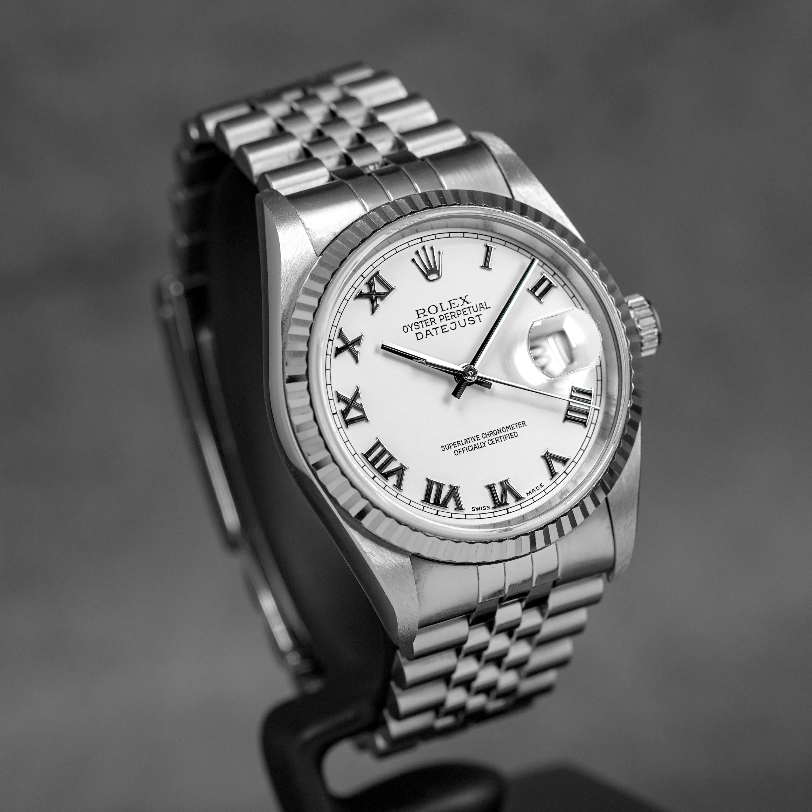 Harga Rolex Datejust 36mm White Roman Indonesia