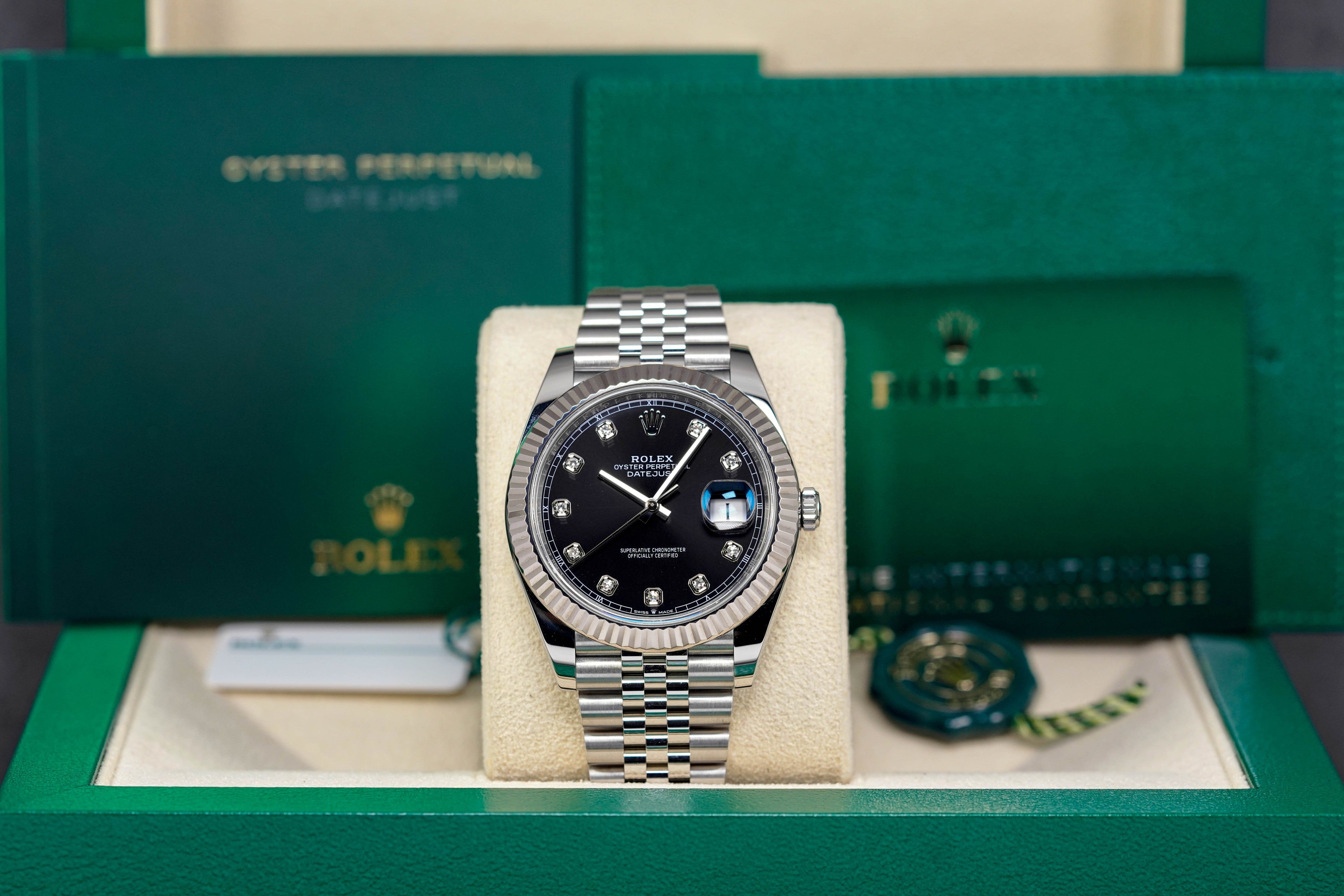 Harga Rolex Datejust 41 Black Diamond Indonesia