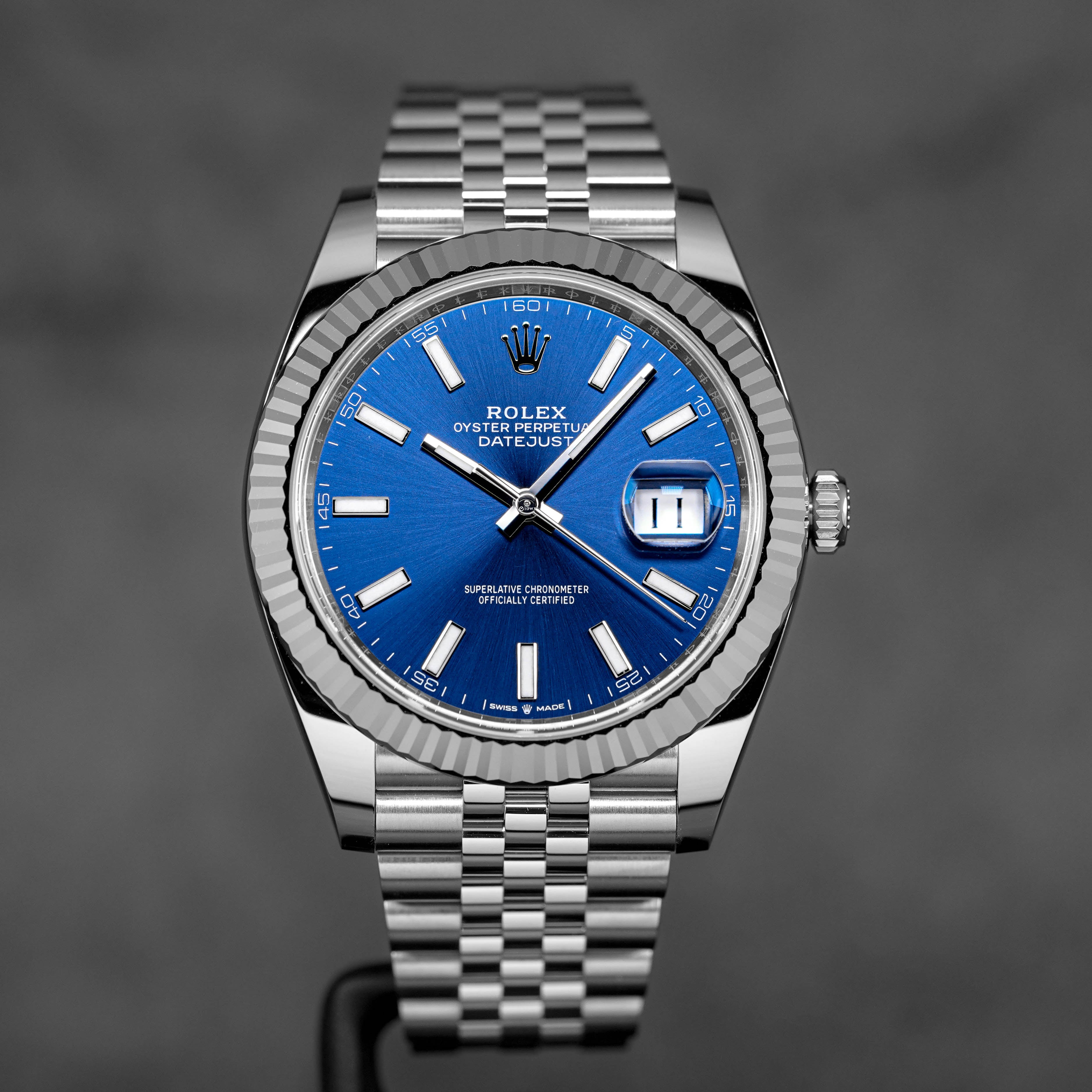 DATEJUST 41MM BLUE DIAL (2025)