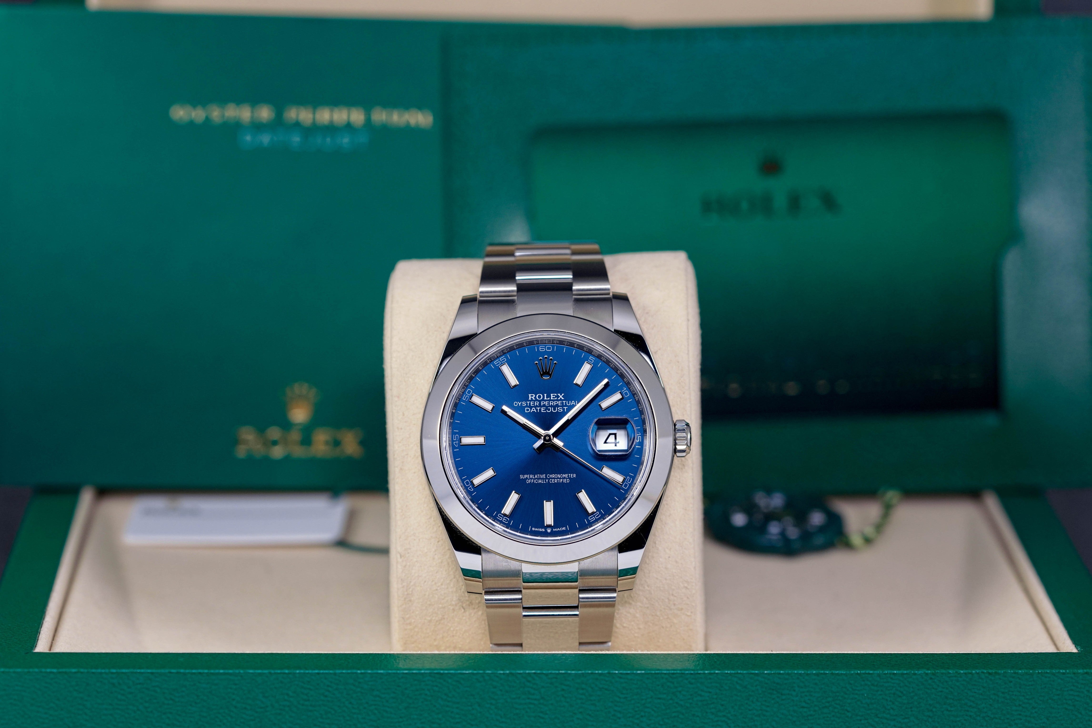 Harga Rolex Datejust 41 Blue Indonesia Terbaru