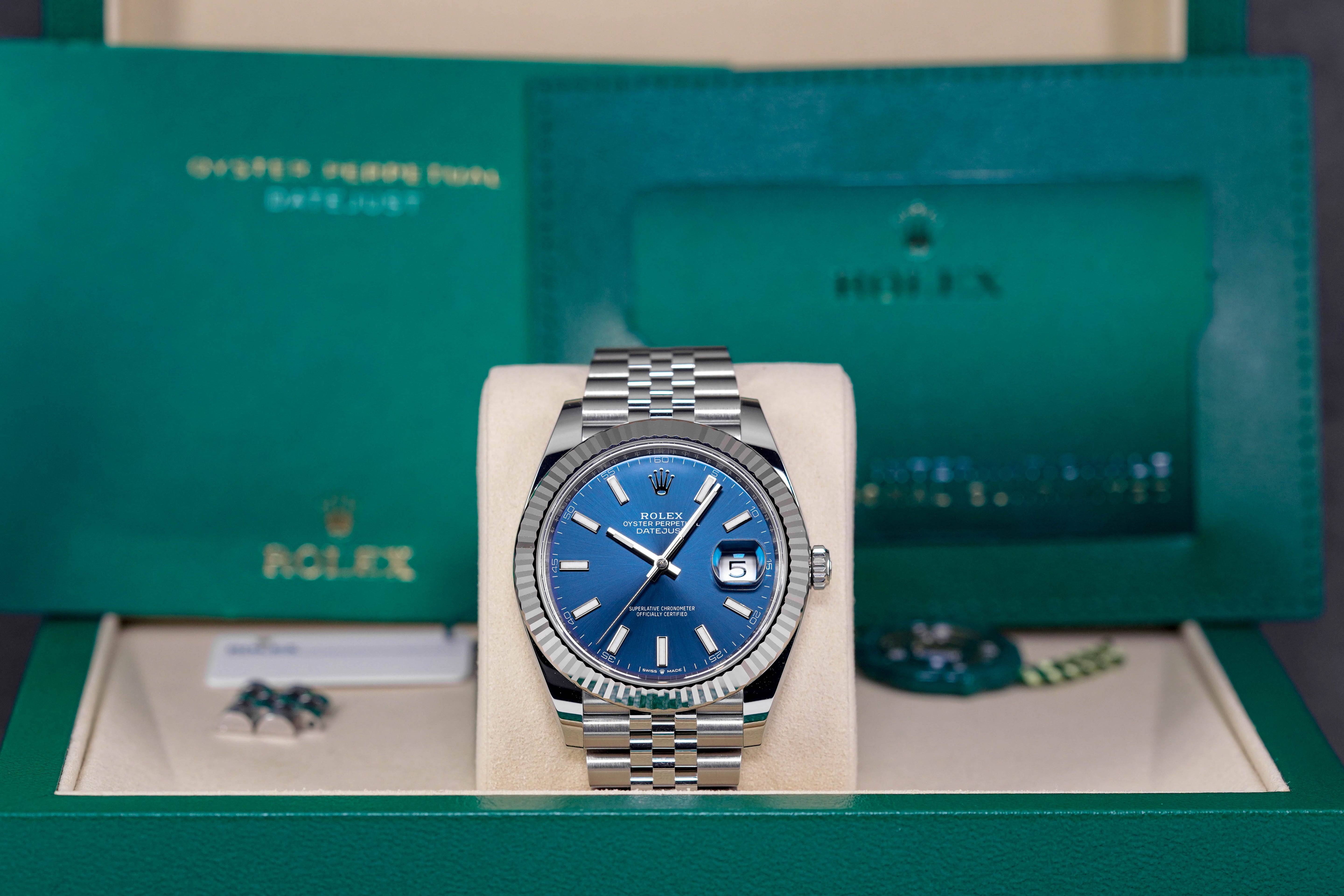 Harga Rolex Datejust 41 Blue Indonesia