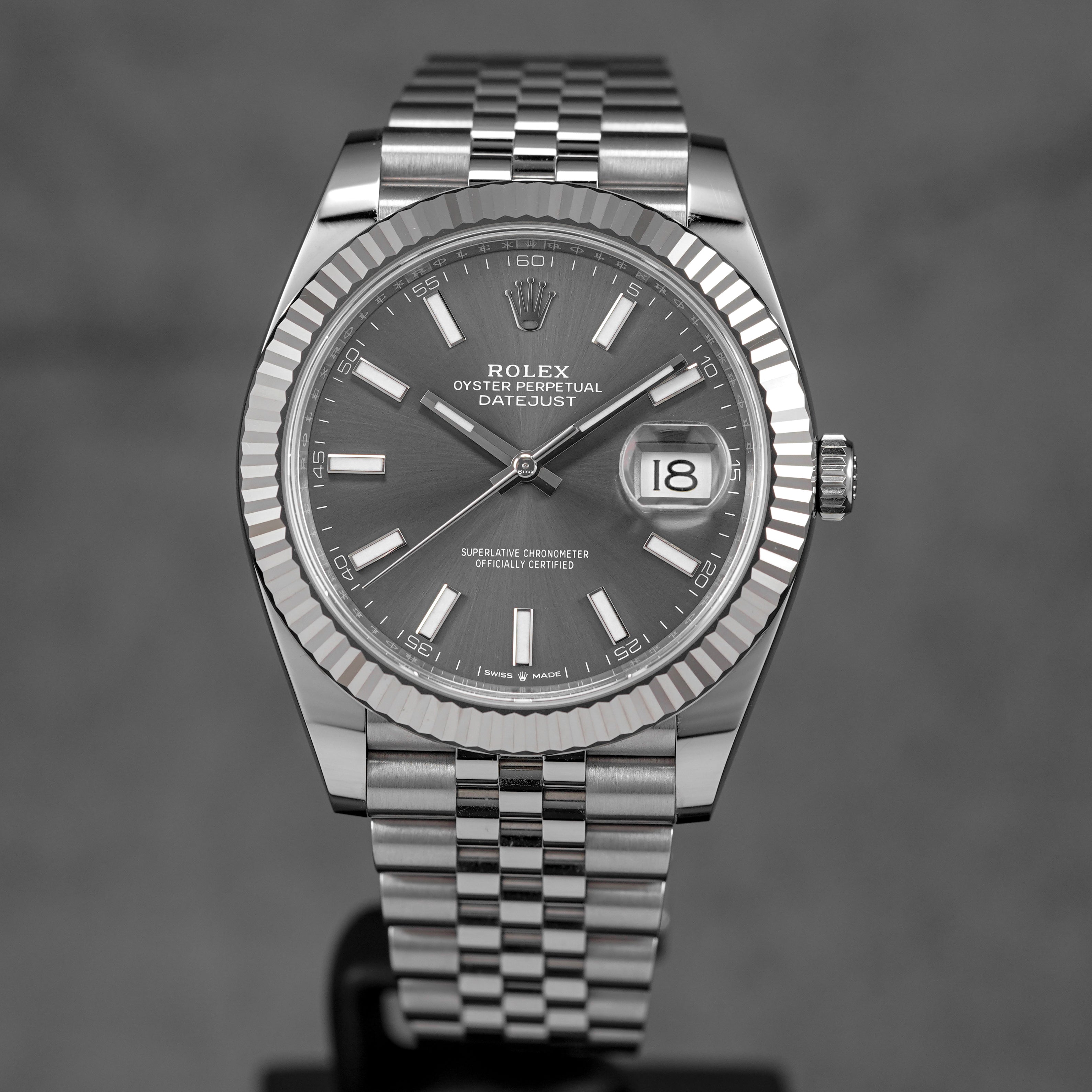 Harga Rolex Datejust 41 Rhodium Indonesia
