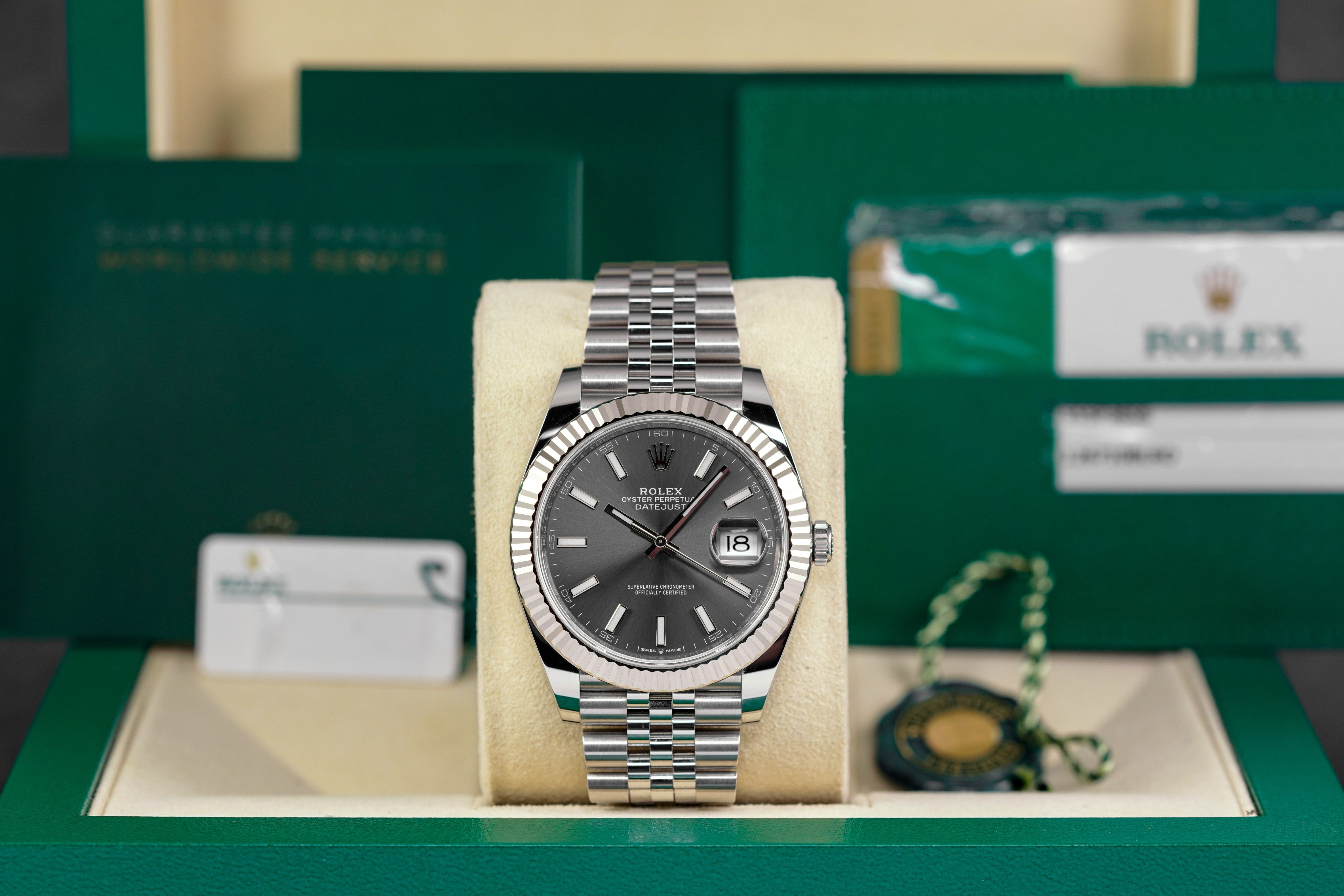 Harga Rolex Datejust 41 Rhodium Indonesia