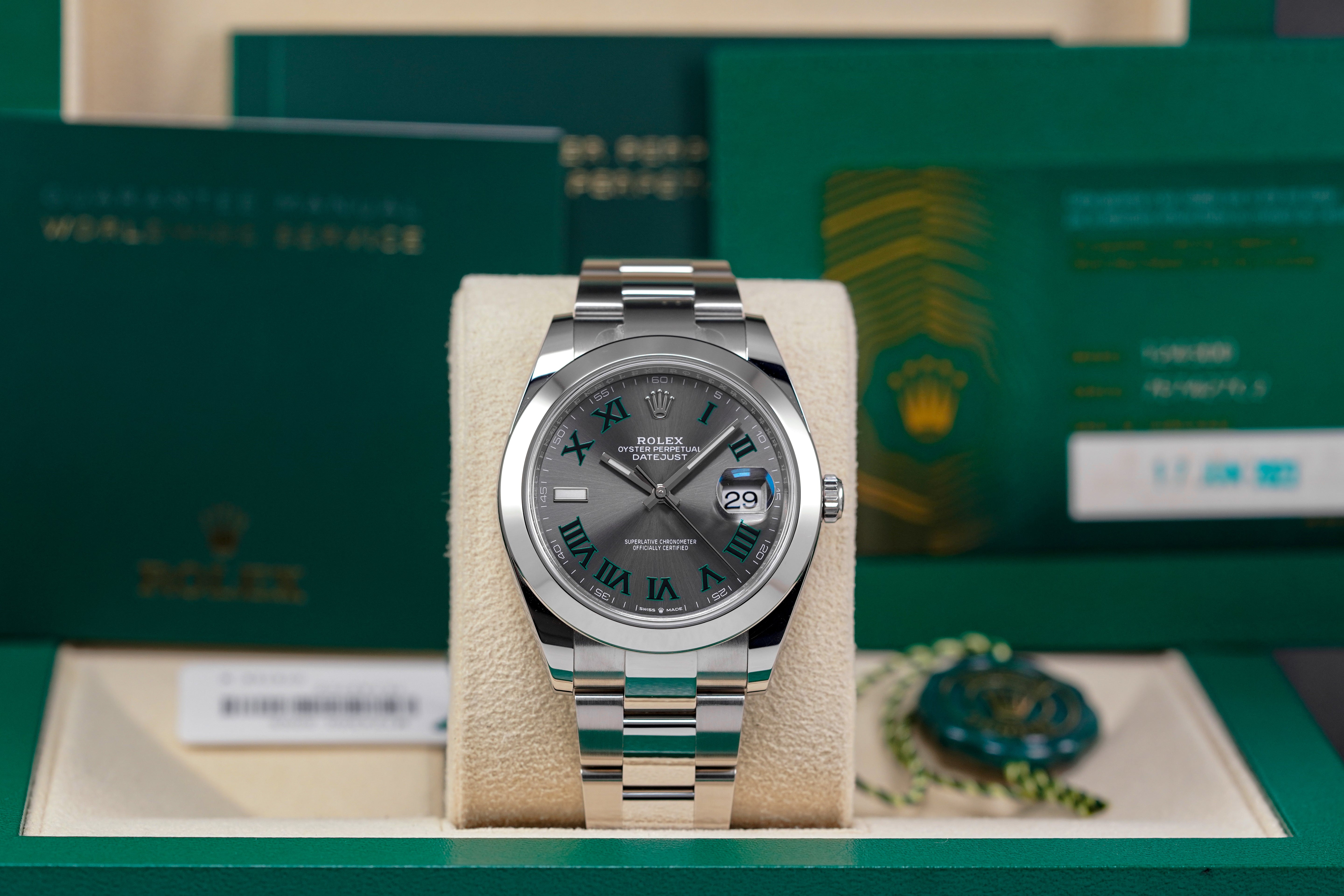 Harga Rolex Datejust 41 Wimbledon Indonesia