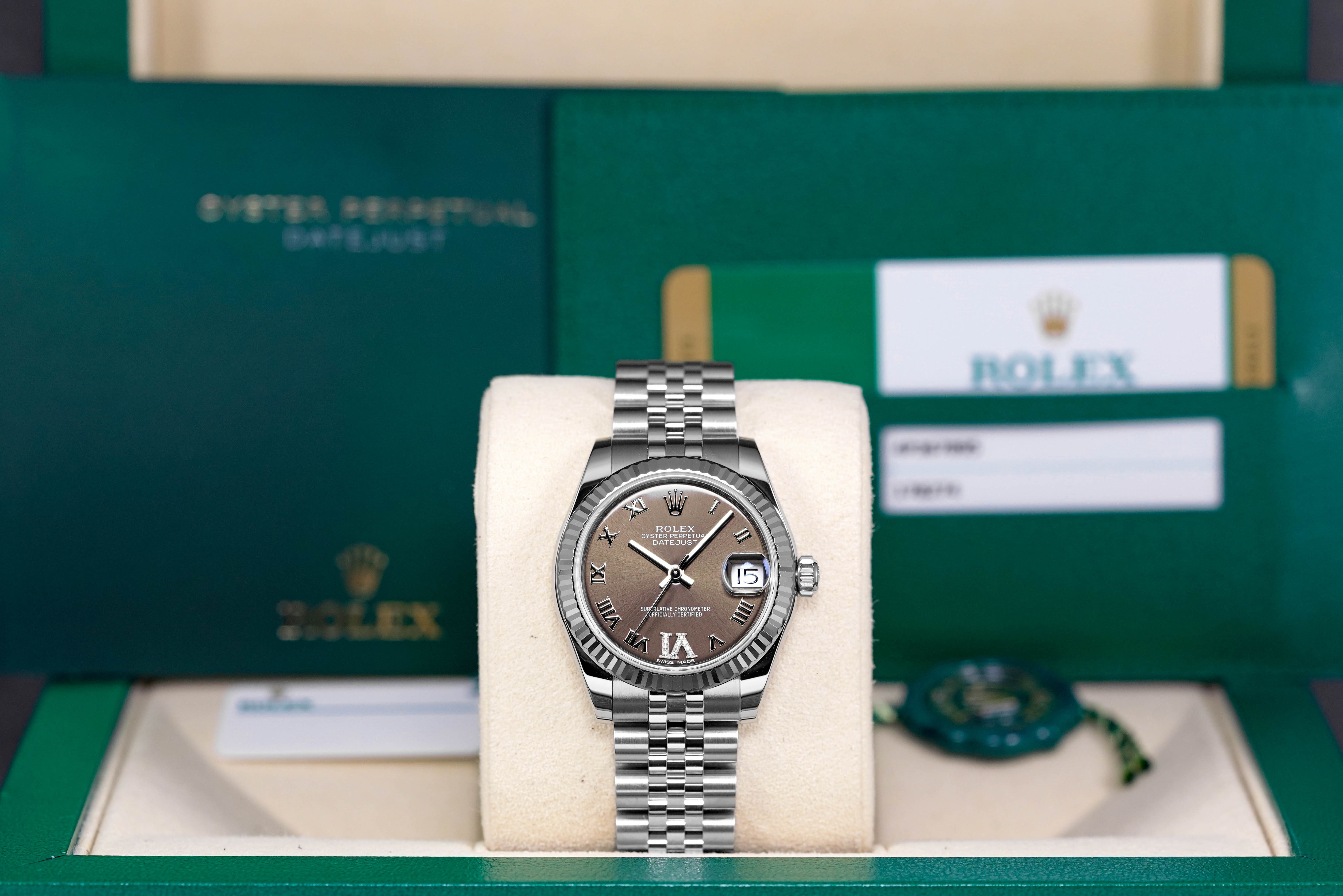 Harga Rolex Datejust Rhodium Roman Indonesia