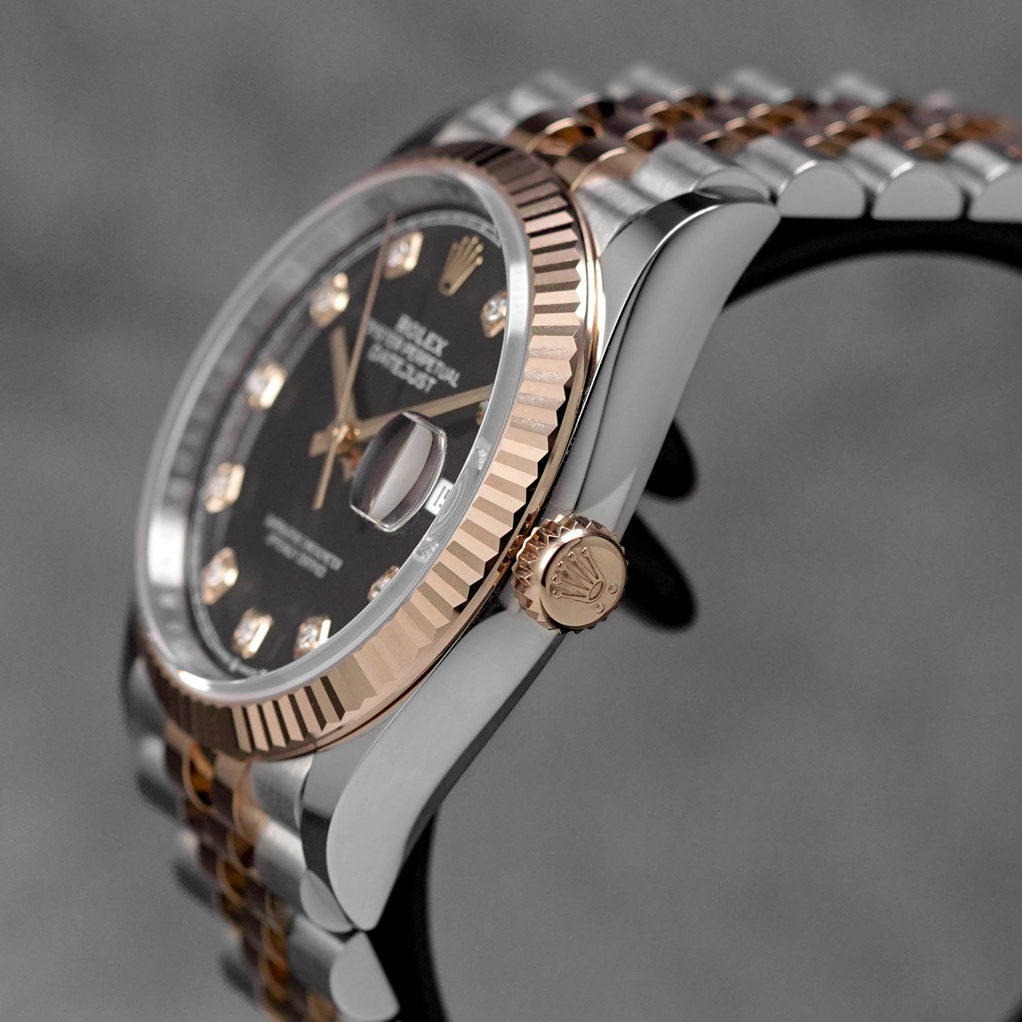 Harga Rolex Datejust Rosegold Black Indonesia Terbaru