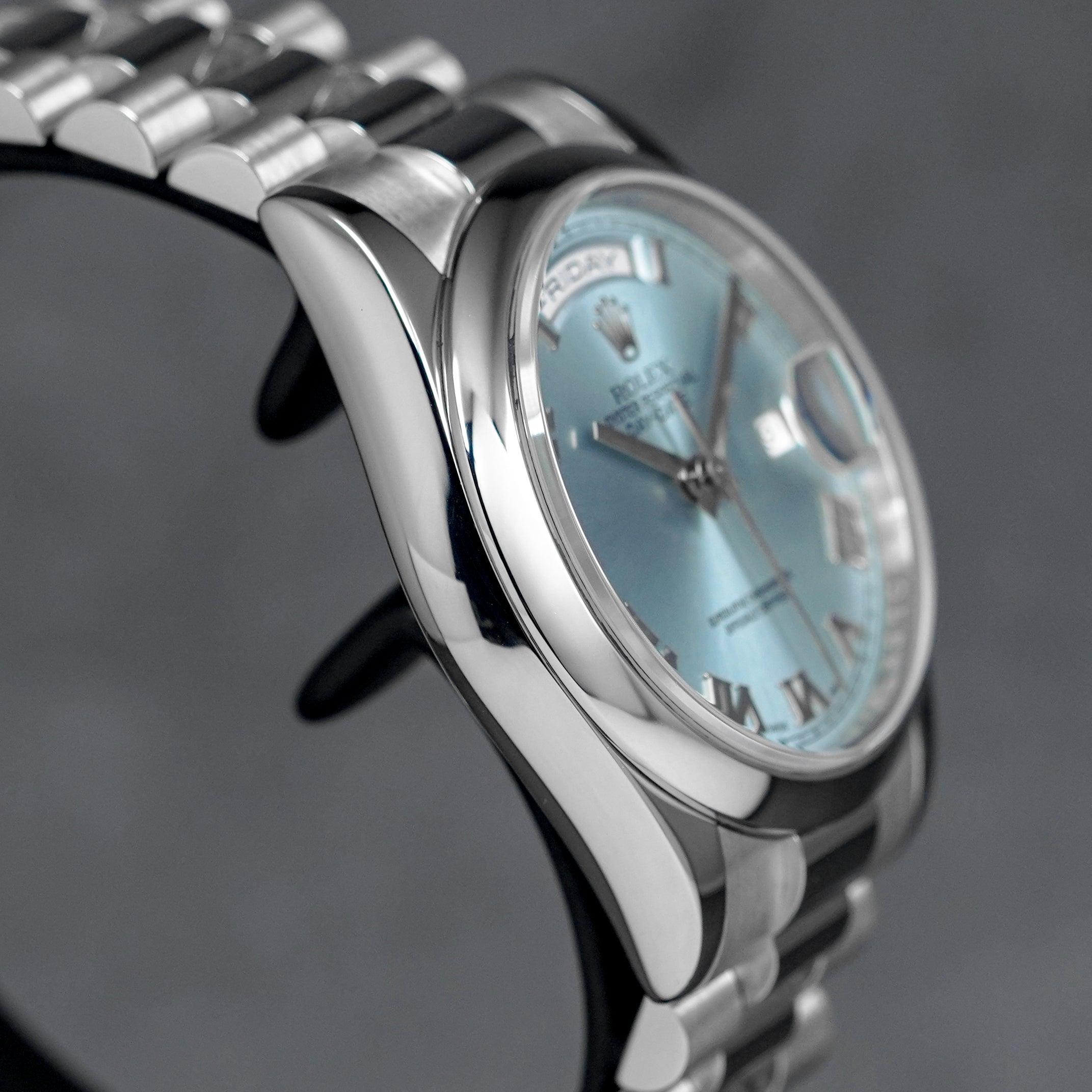 Harga Rolex Day Date 36 Ice Blue Roman Indonesia