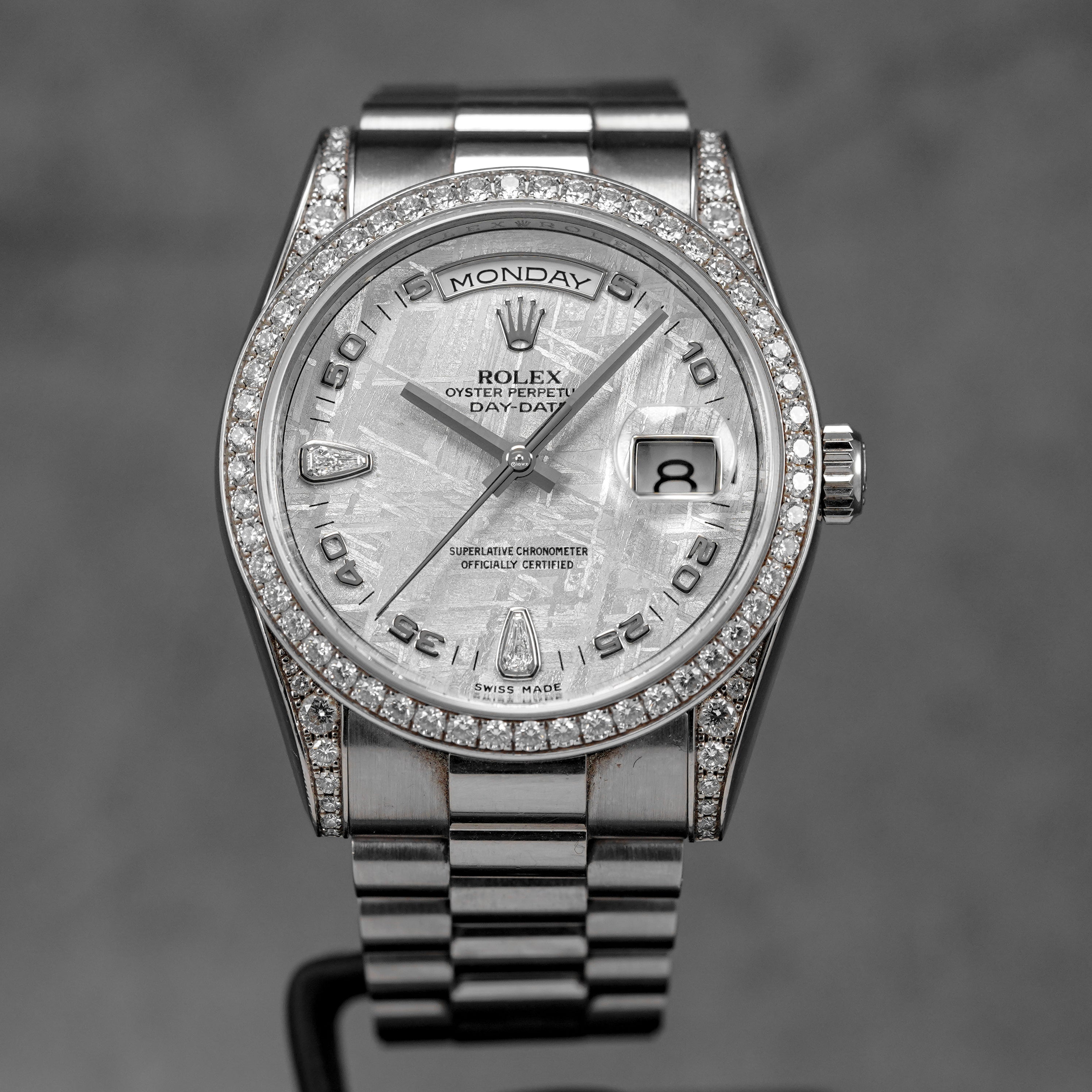Harga Rolex Daydate 36 118346 Meteorite Diamond Indonesia