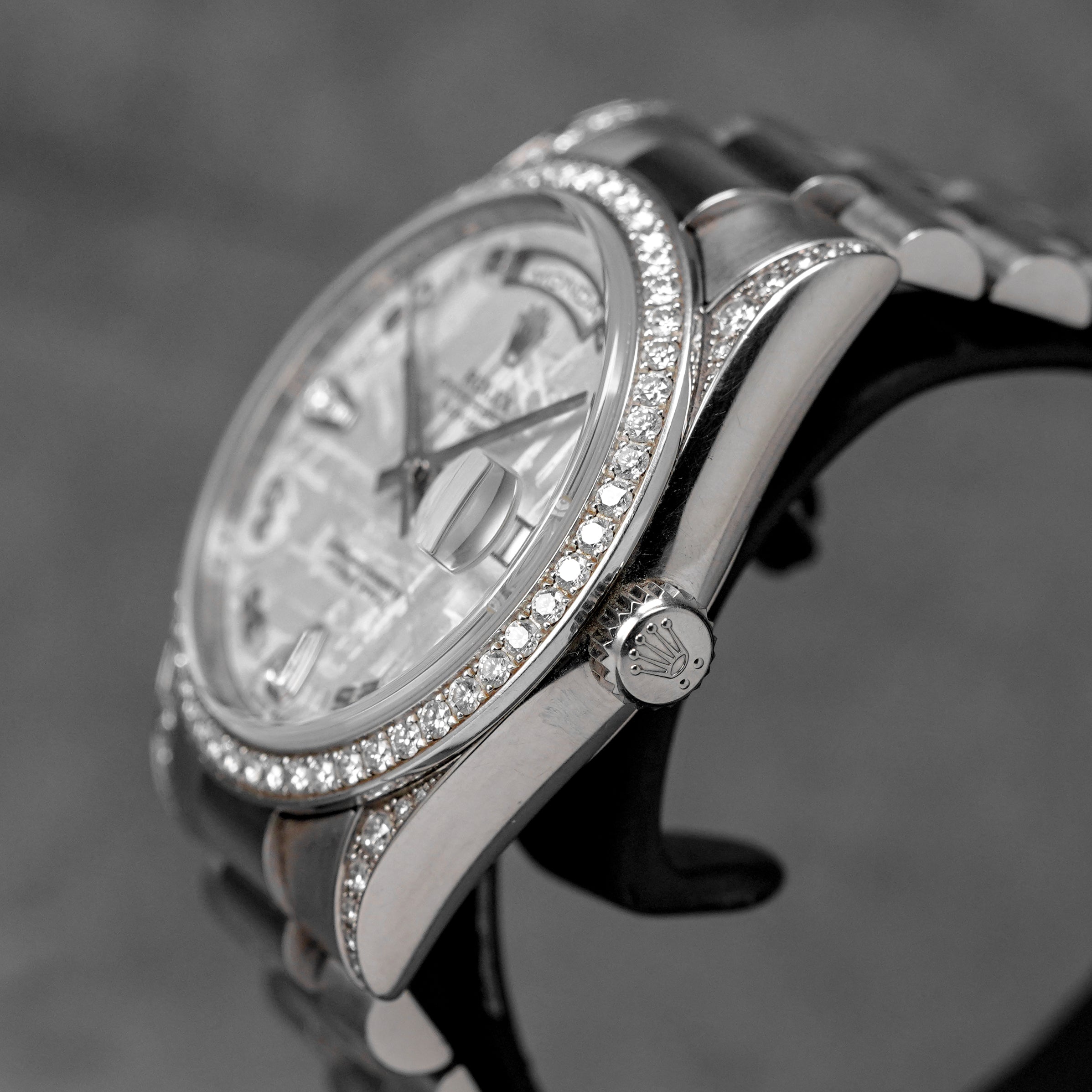 Harga Rolex Daydate 36 118346 Meteorite Diamond Indonesia