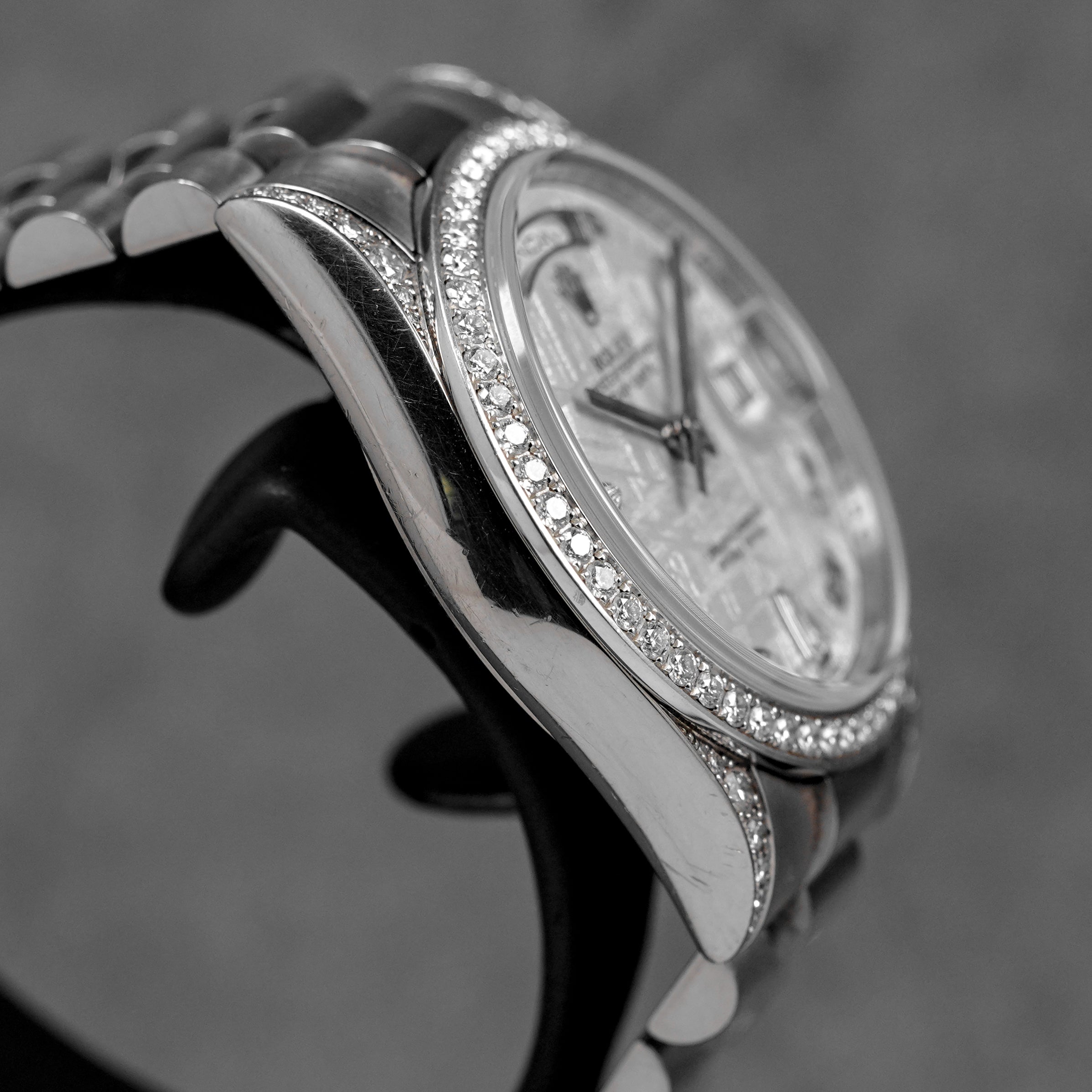 Harga Rolex Daydate 36 118346 Meteorite Diamond Indonesia