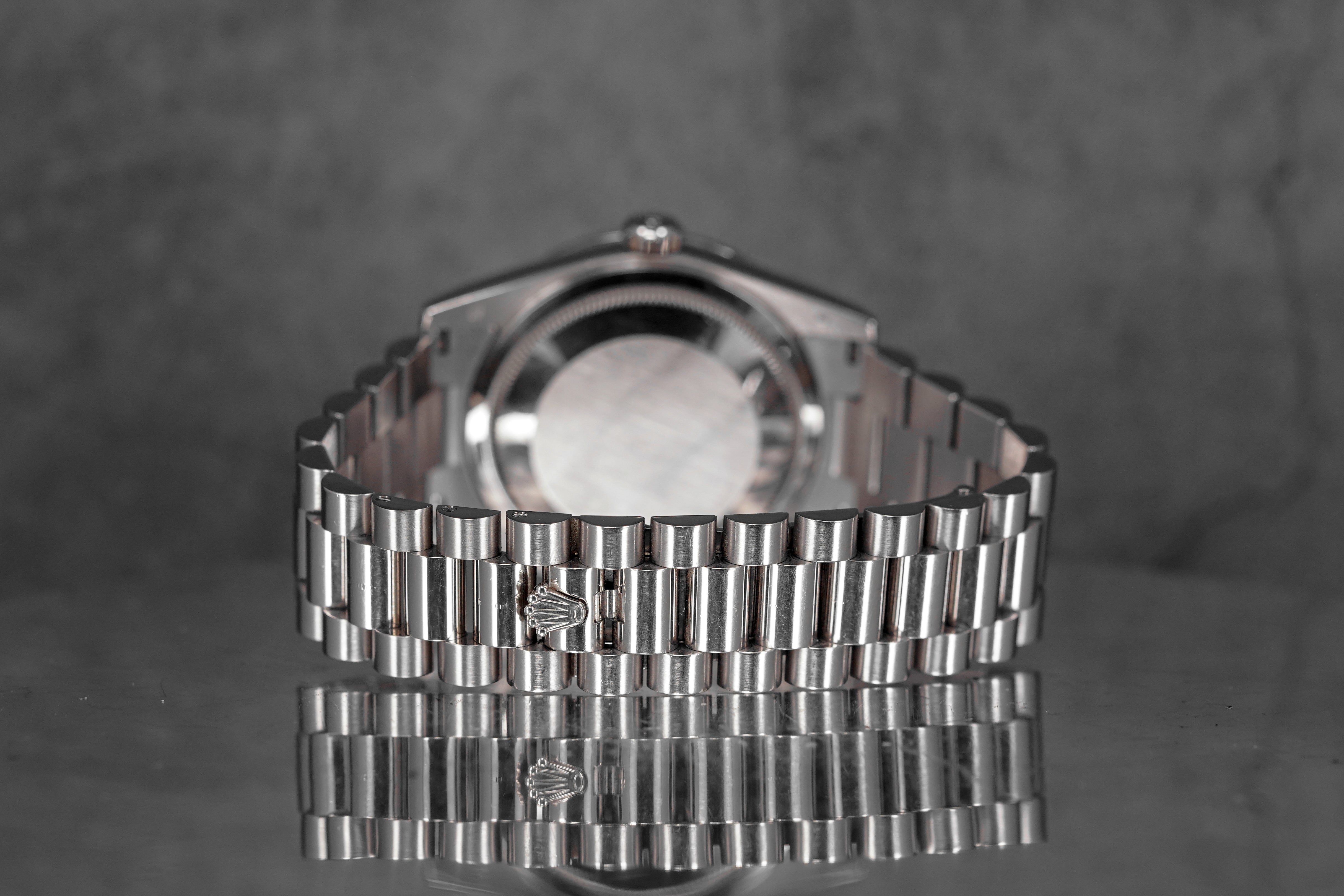 Harga Rolex Daydate 36 118346 Meteorite Diamond Indonesia